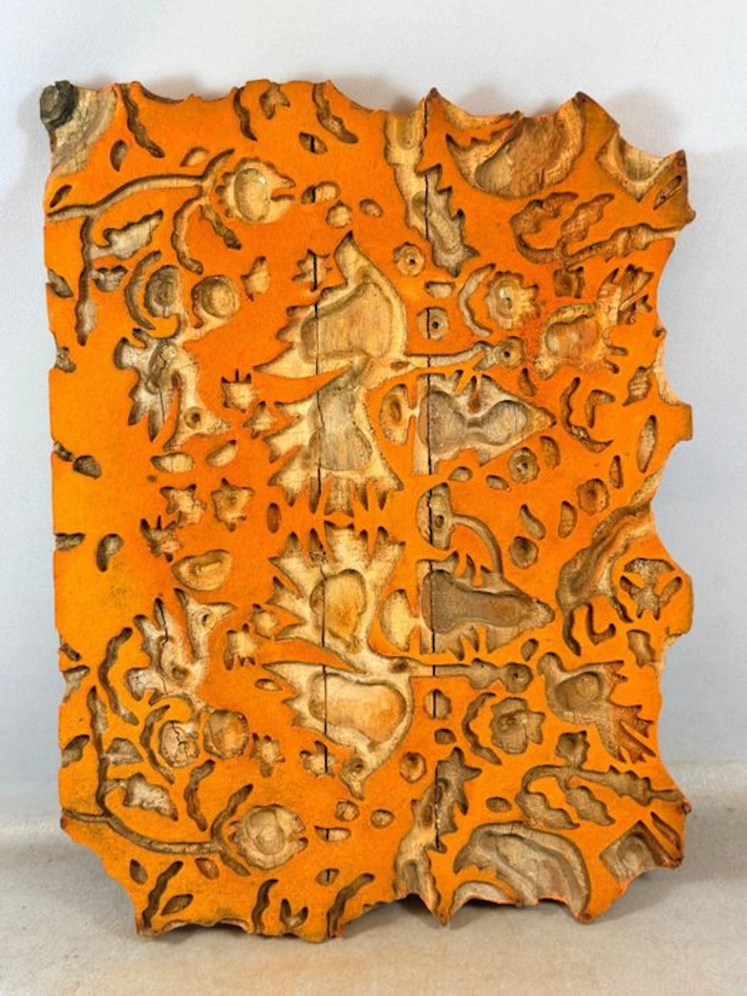 Extremly Rare African Baule stamp pad for printing on fabric - Iv. Coast.
