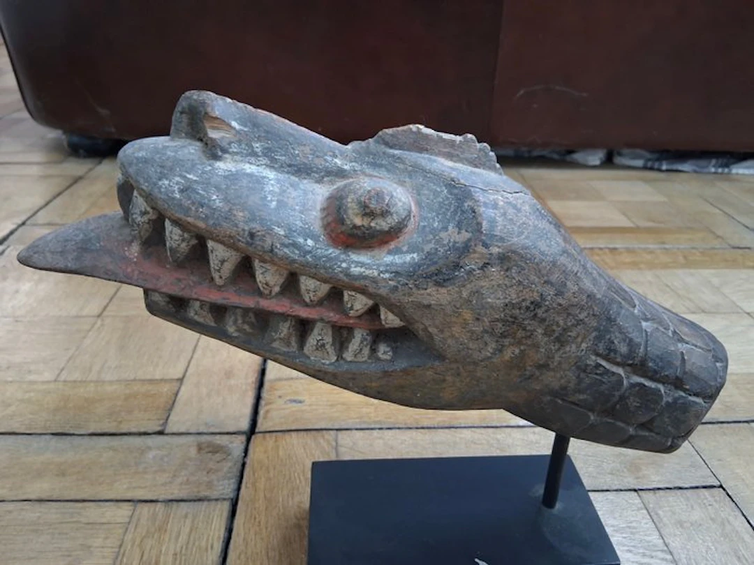 Part of a Garamut from the Sepik - Garamut - Papua New Guinea (No