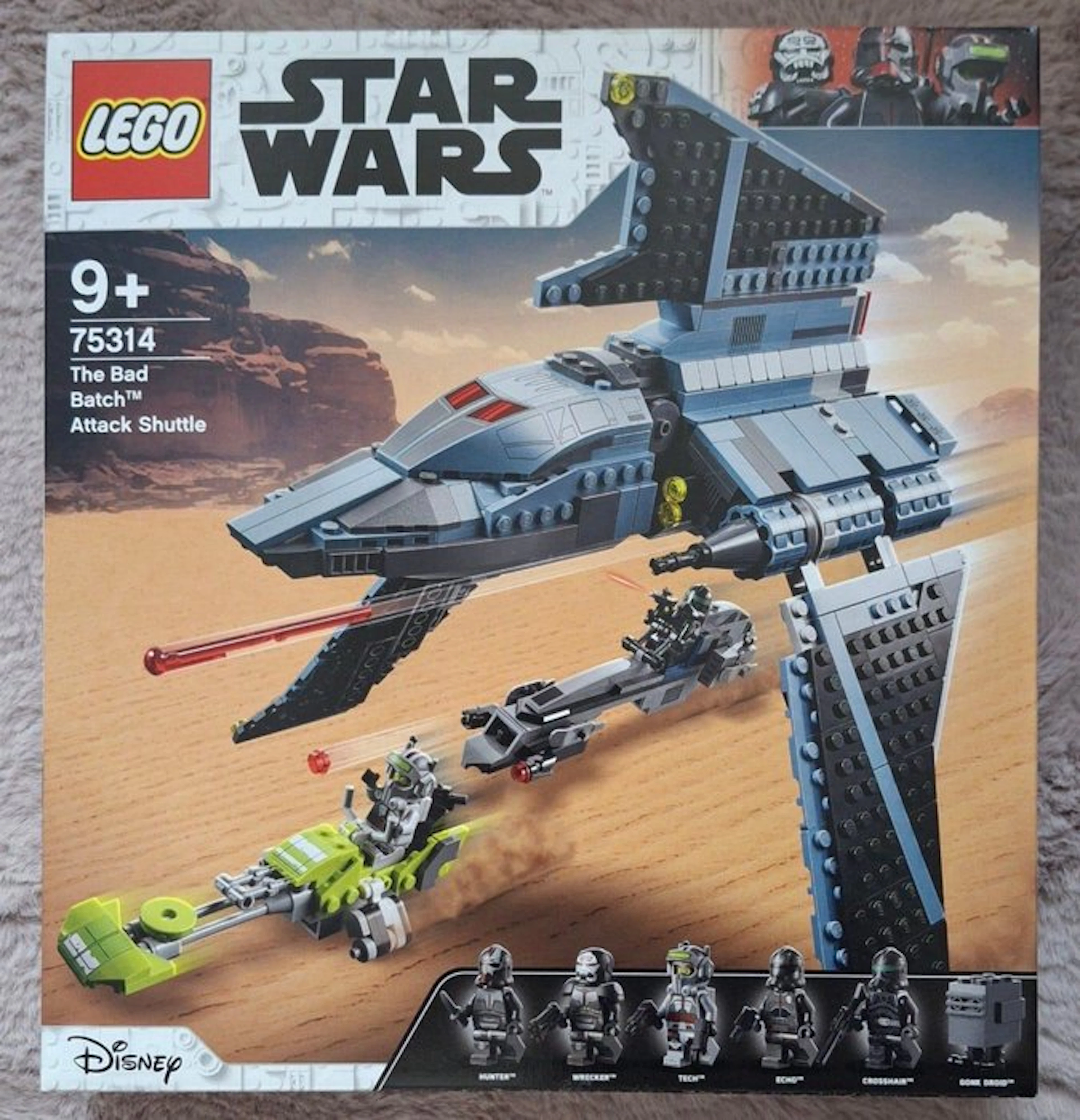 LEGO Set - 75314 - Star Wars - 75314 The Bad Batch Attack Shuttle