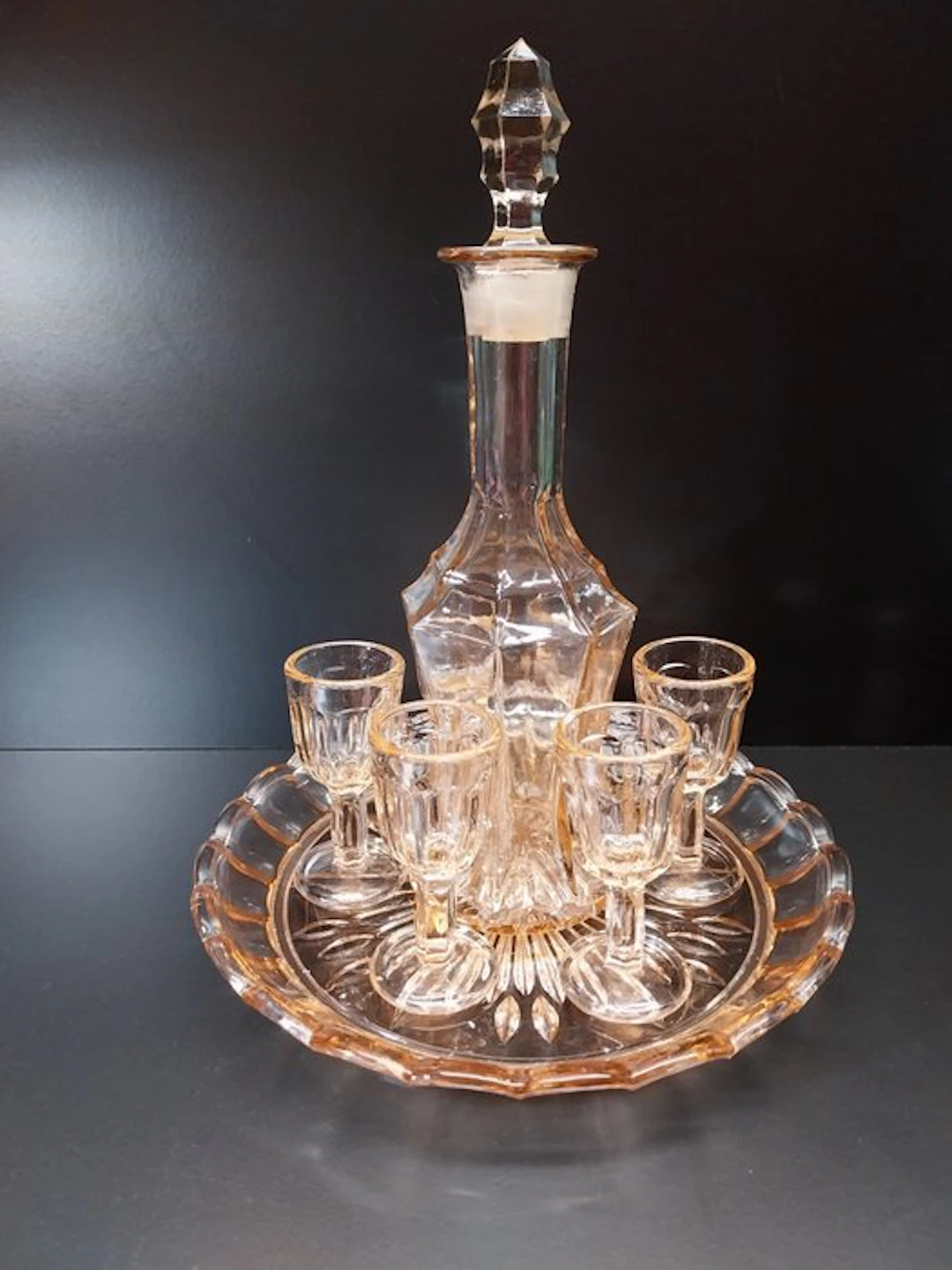 Carafe (8) - Glass - Liqueur set