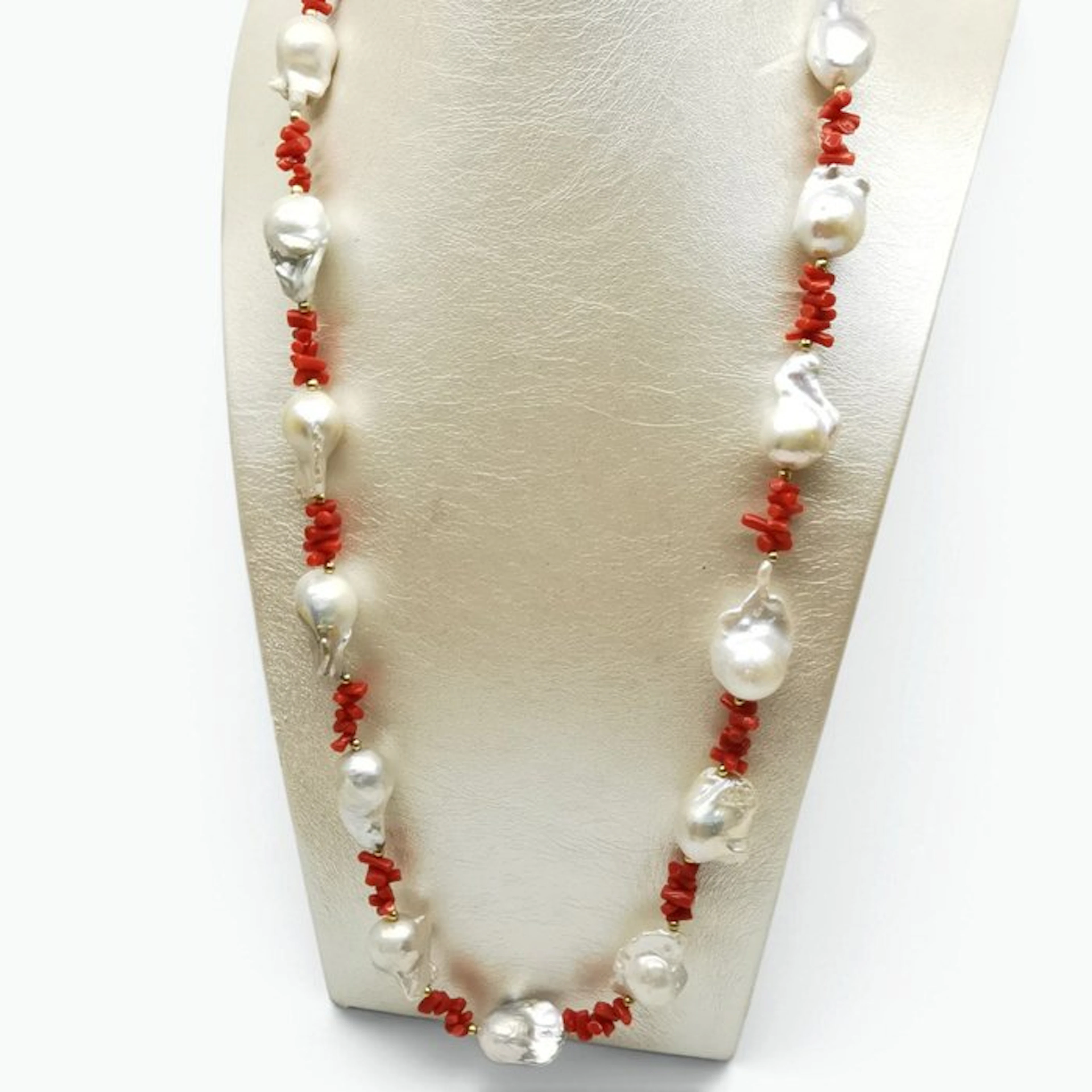 Pearl - Silver - Necklace - Italian craftsmanship