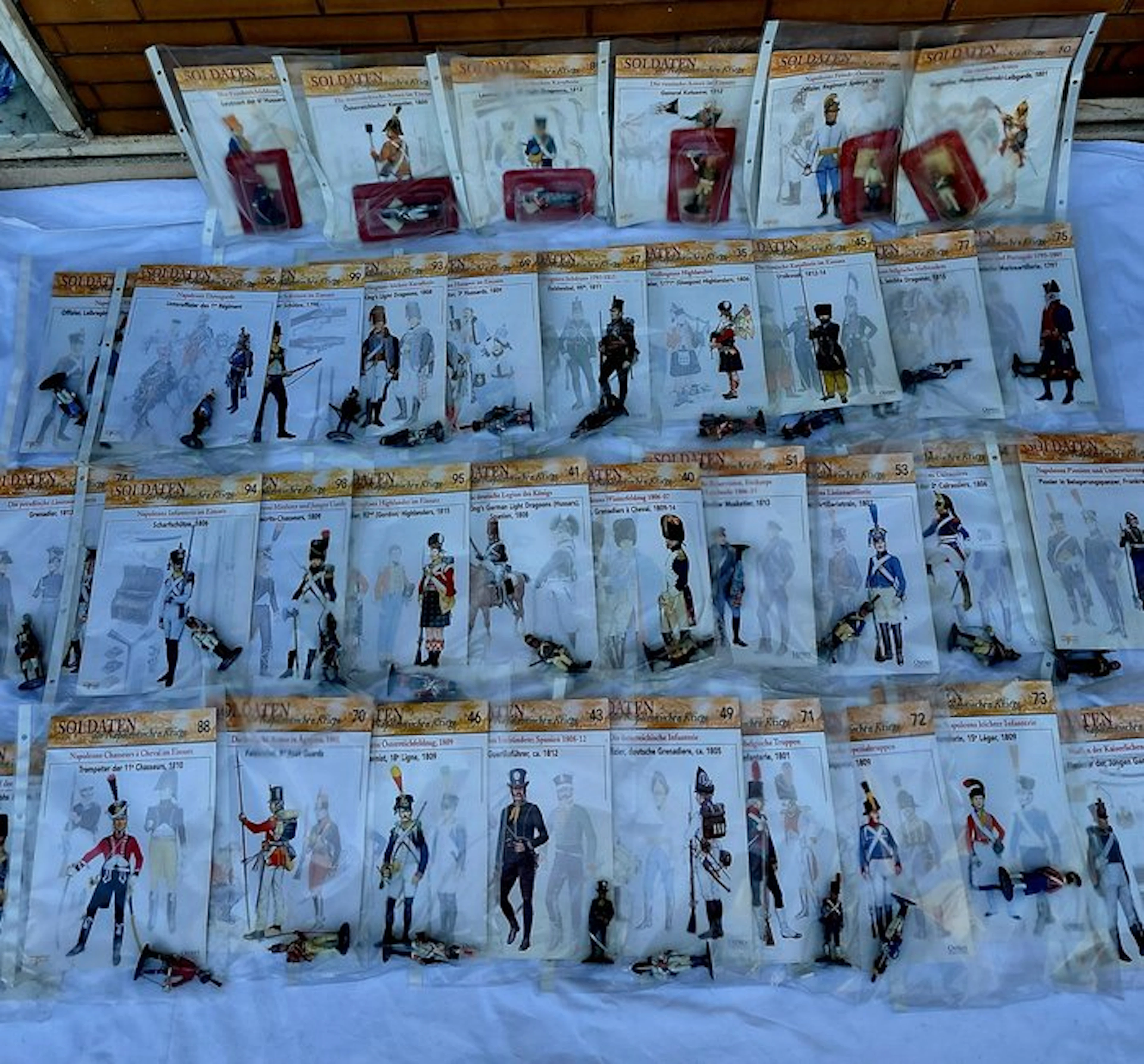 del Prado - Toy soldier DelPrado 78 pezzi - 1990-2000 - Italy