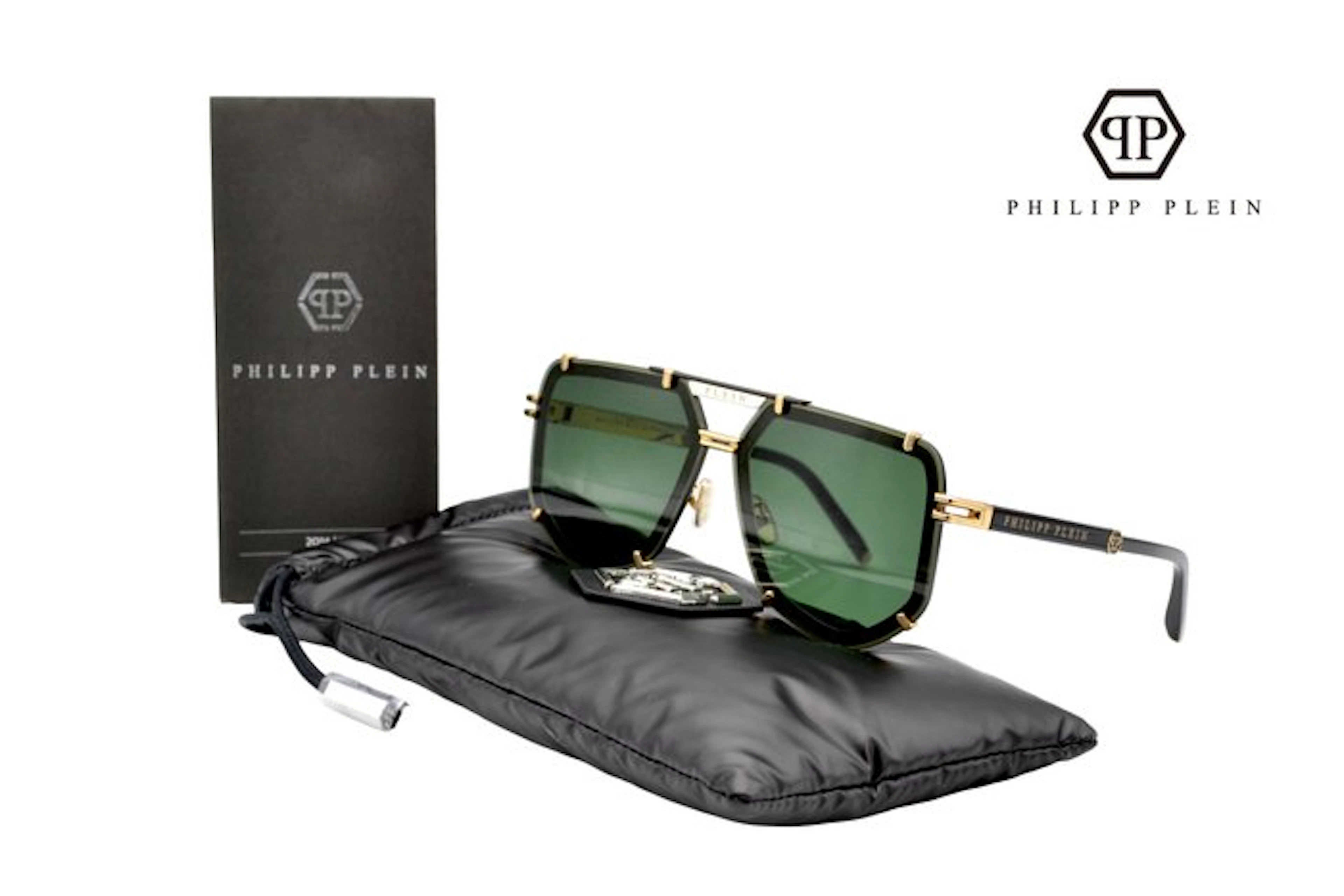 Philipp Plein - PLEIN LEGACY SPP132 - Rectangular Gold...