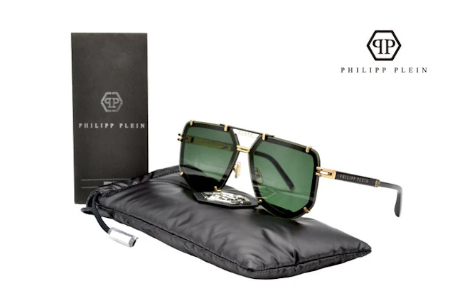 Philipp Plein - PLEIN LEGACY SPP132 - Rectangular Gold...