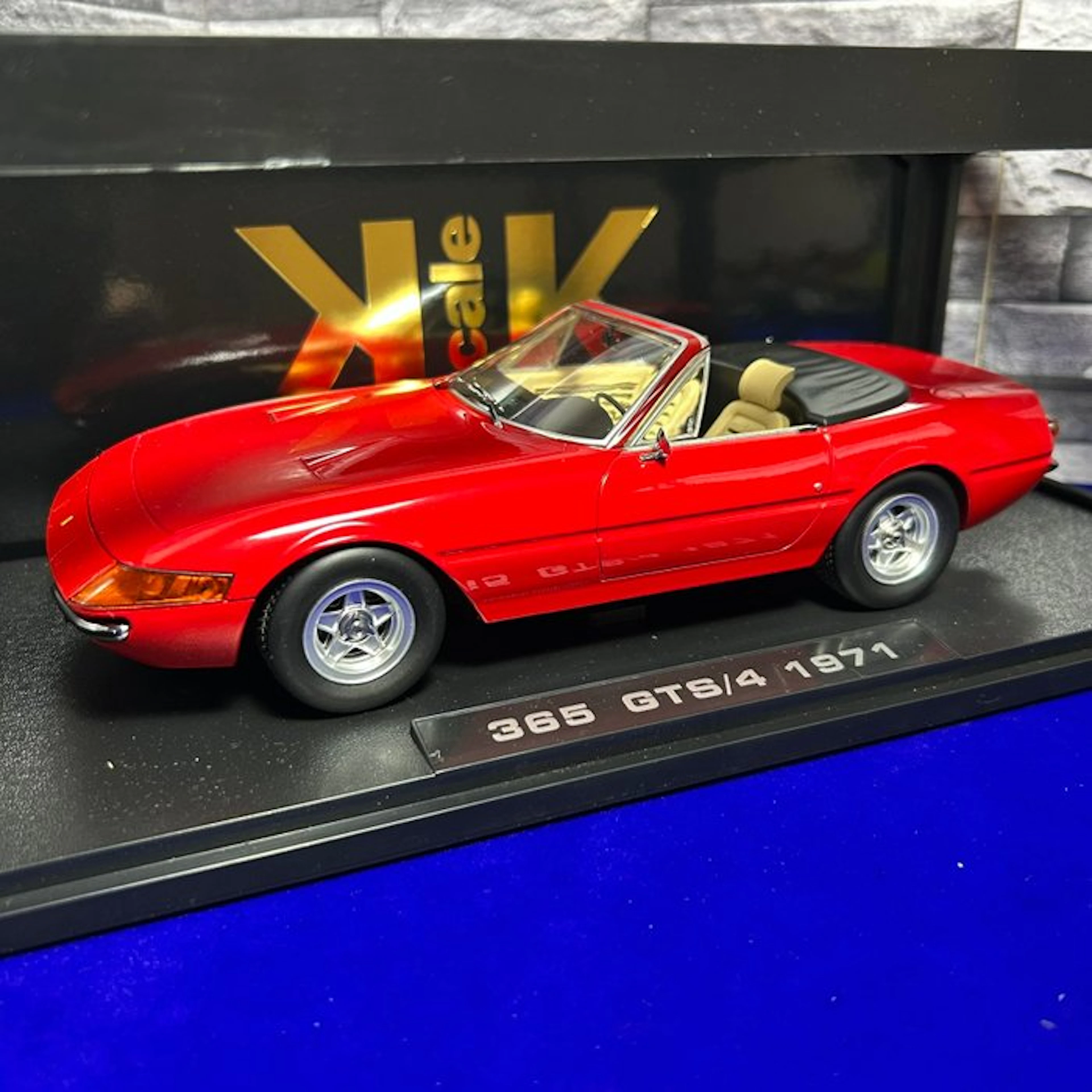 KK Scale 1:18 - Model car - KK Scale 1:18 Ferrari 365...