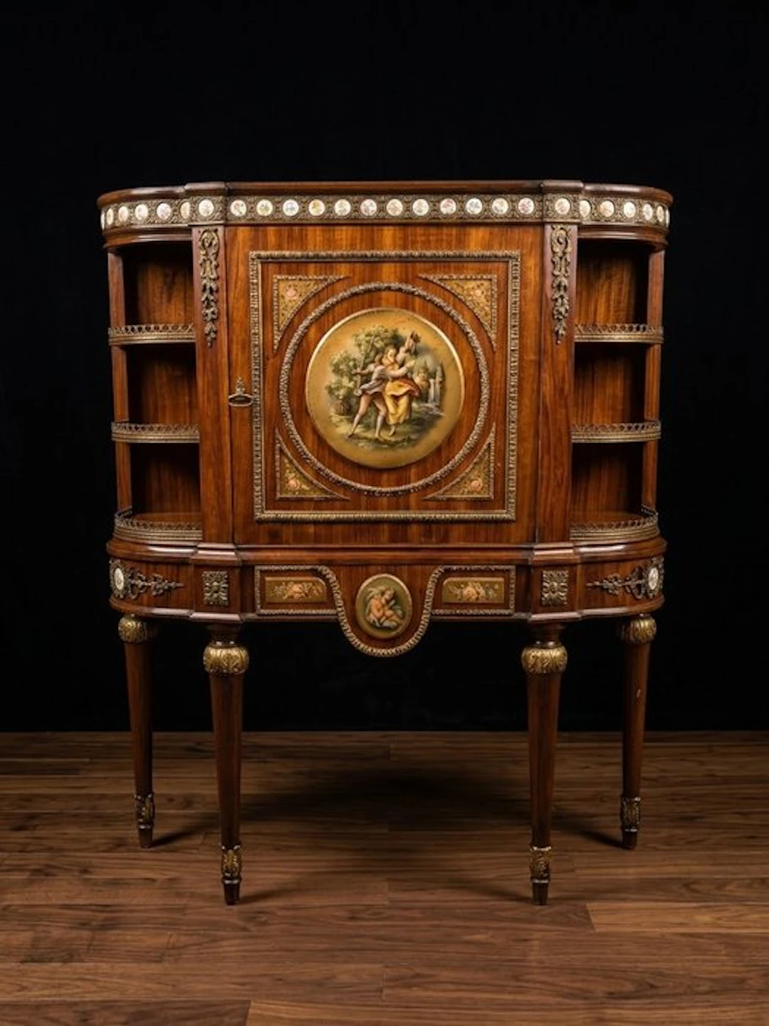 Credenza - Wood, Ceramic, Bronze
