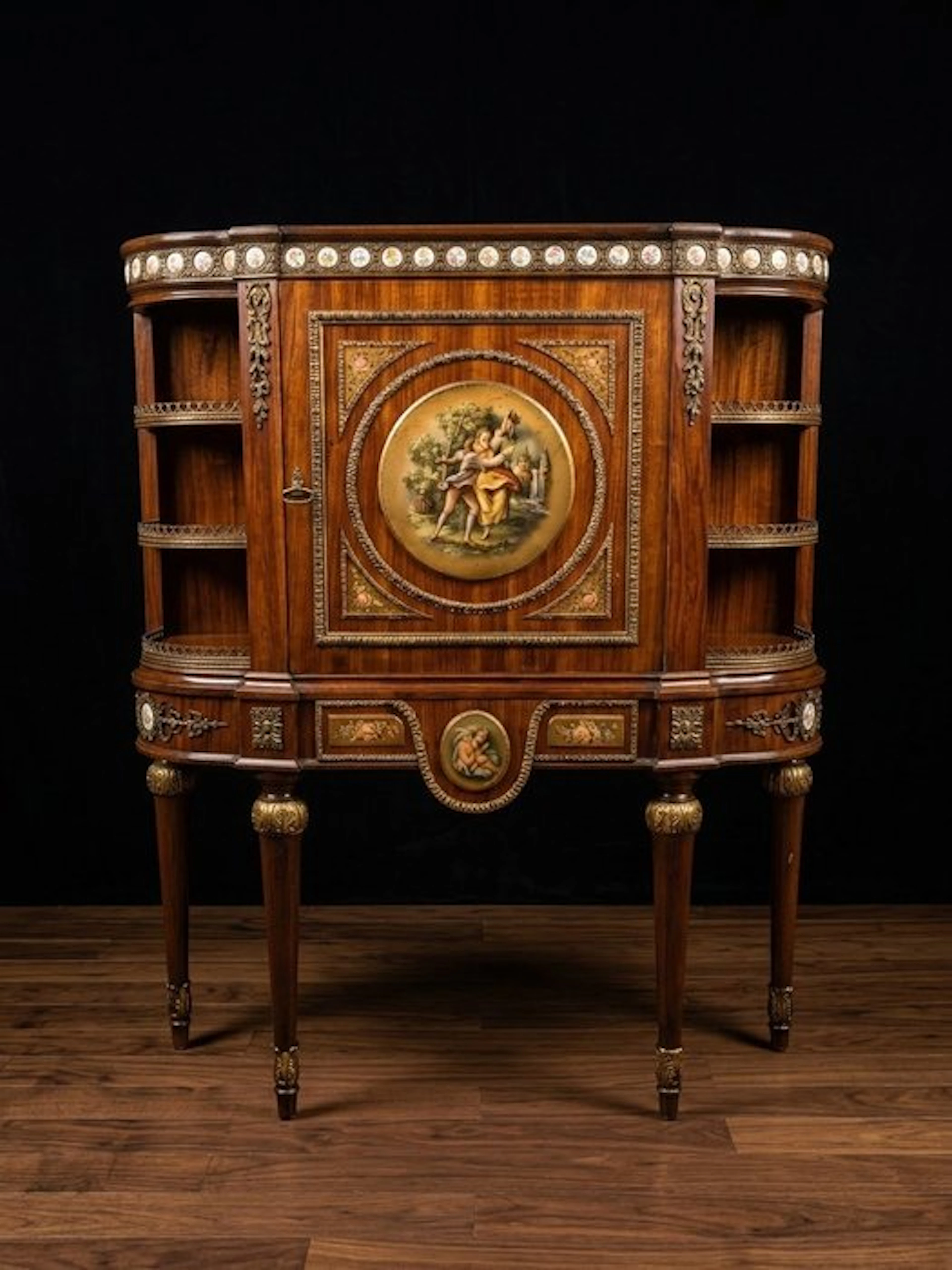 Credenza - Wood, Ceramic, Bronze