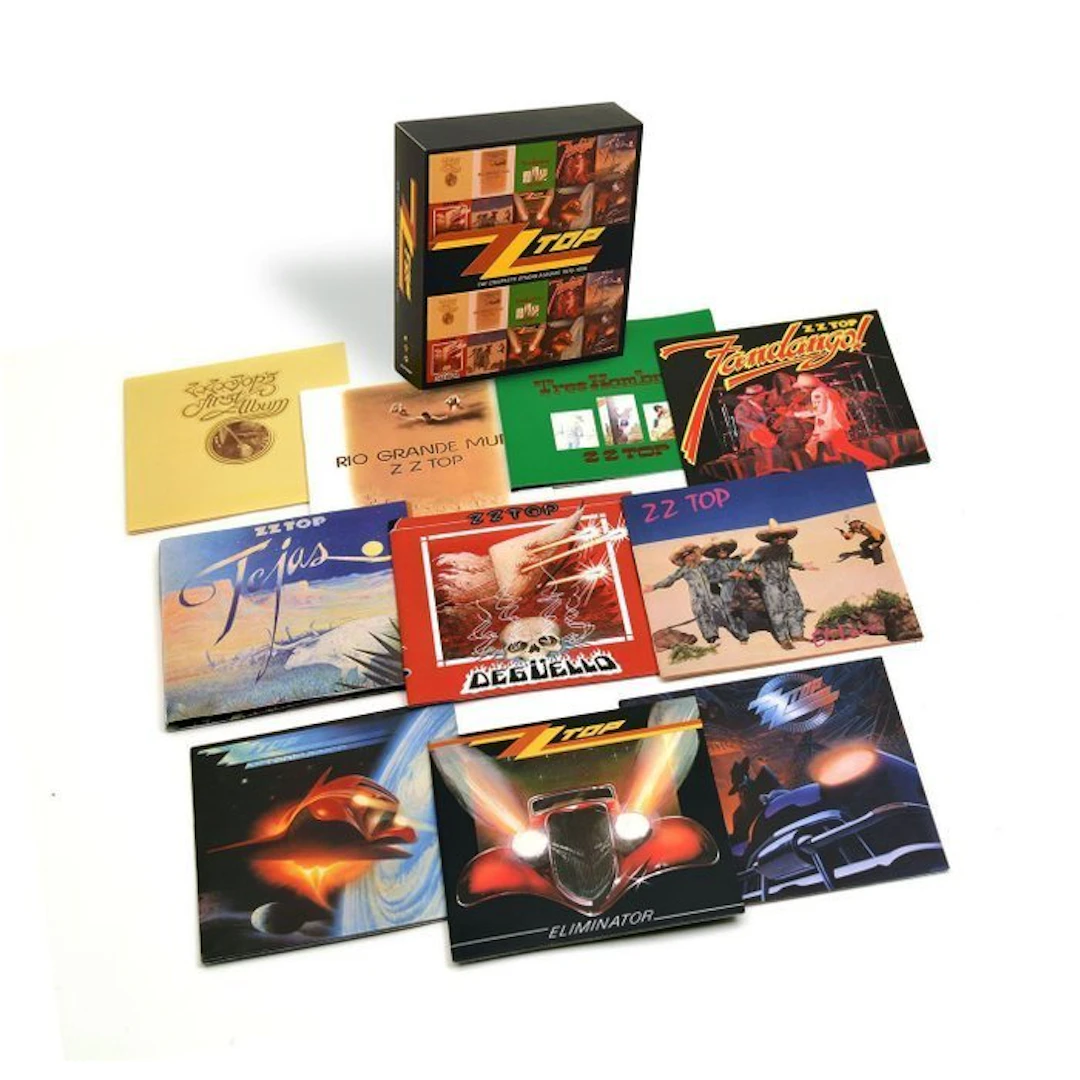 ZZ Top 10 CD Box Set " The Complete Studio Albums...