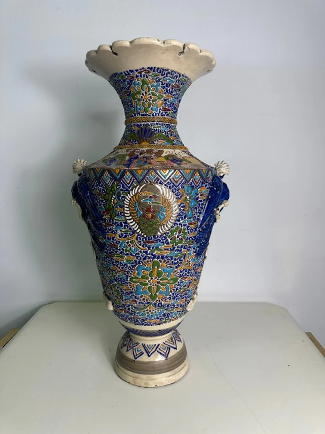 Vase - Ceramic - Japan - Meiji period (1868-1912) - Fine 800 Satsuma, Japan