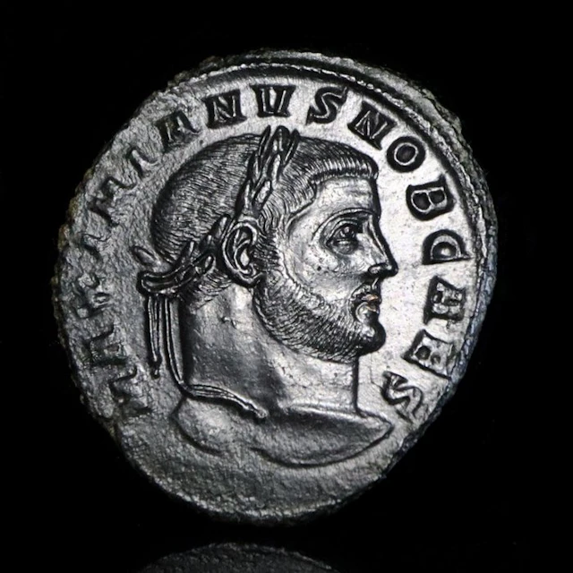 Roman Empire. Galerius (AD 305-311). Nummus Aquileia - Moneta