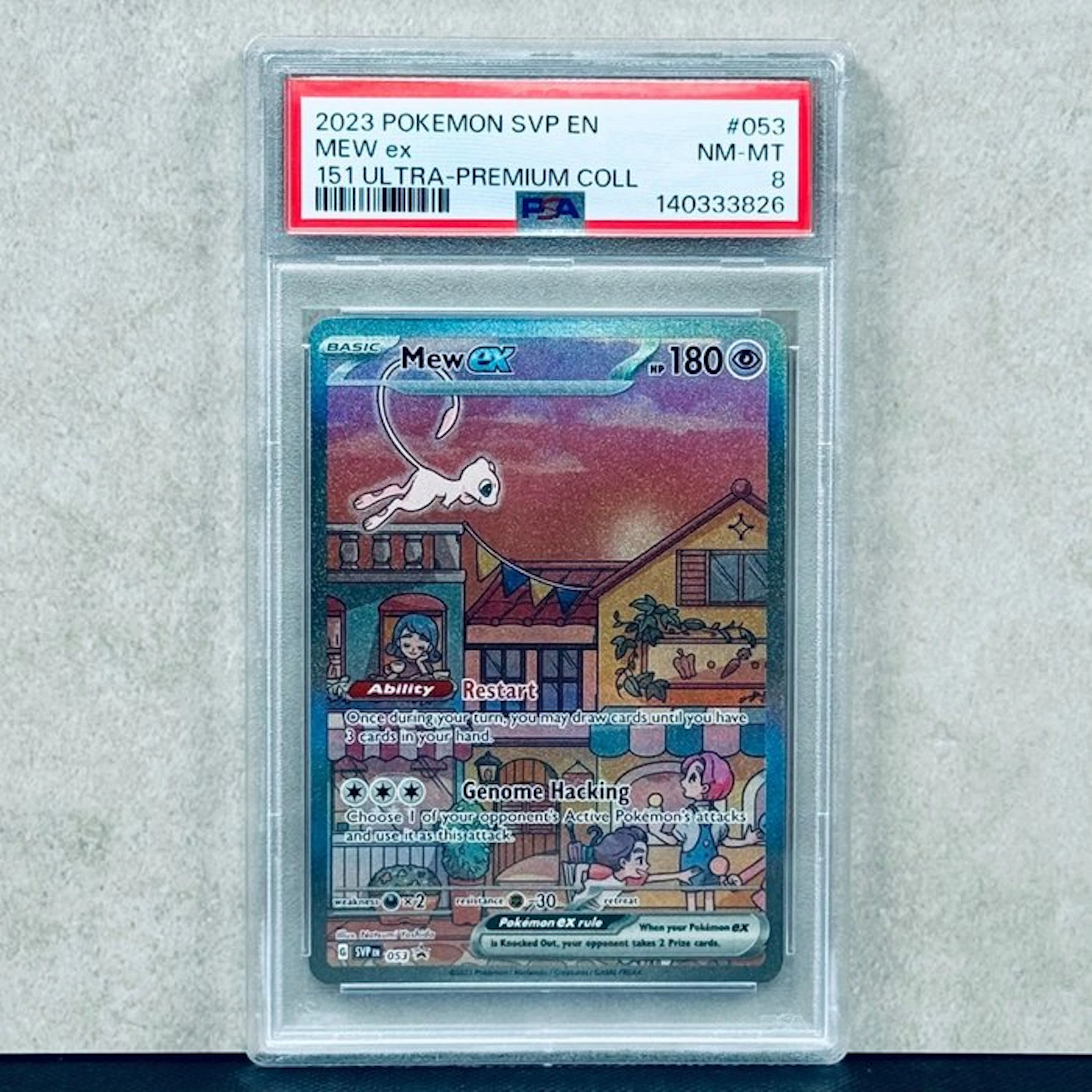 Pokémon Graded card - Mew ex #053 2023 Pokemon SVP EN 151 Ultra-Premium Coll