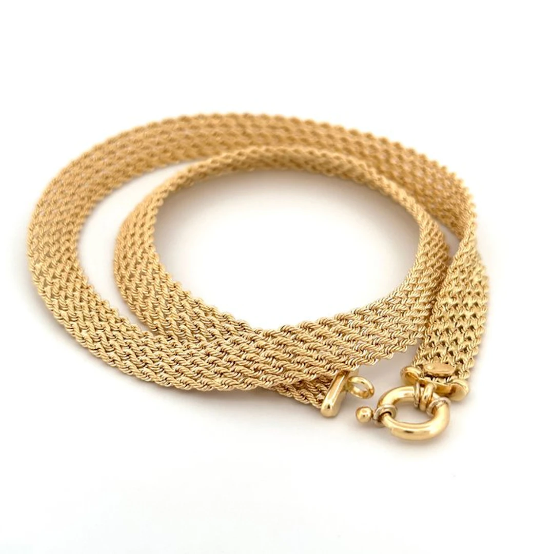 Necklace - 18 kt. Yellow gold - Bismark