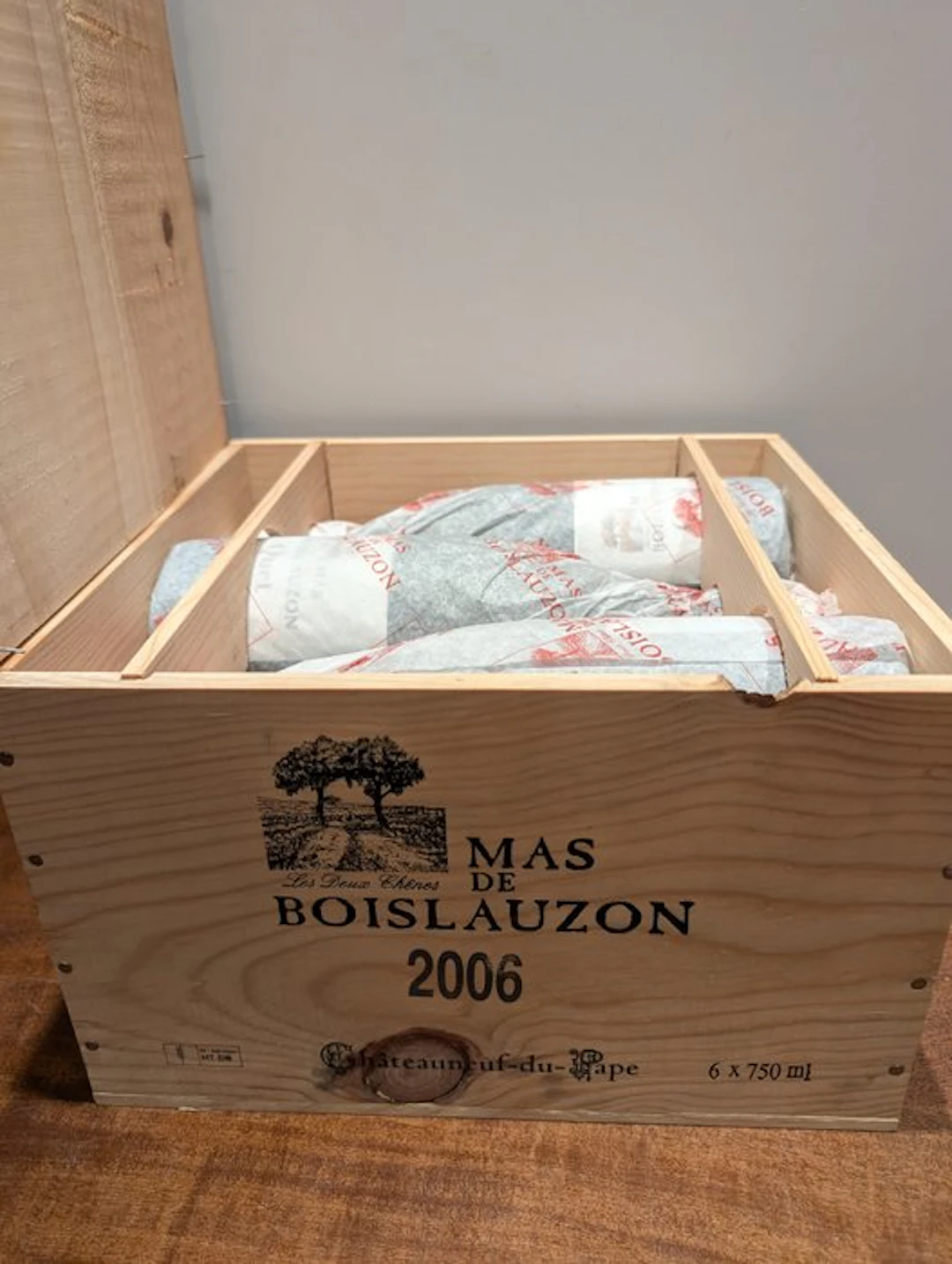 2006 Mas de Boislauzon Chateauneuf du Pape reserve Quet...