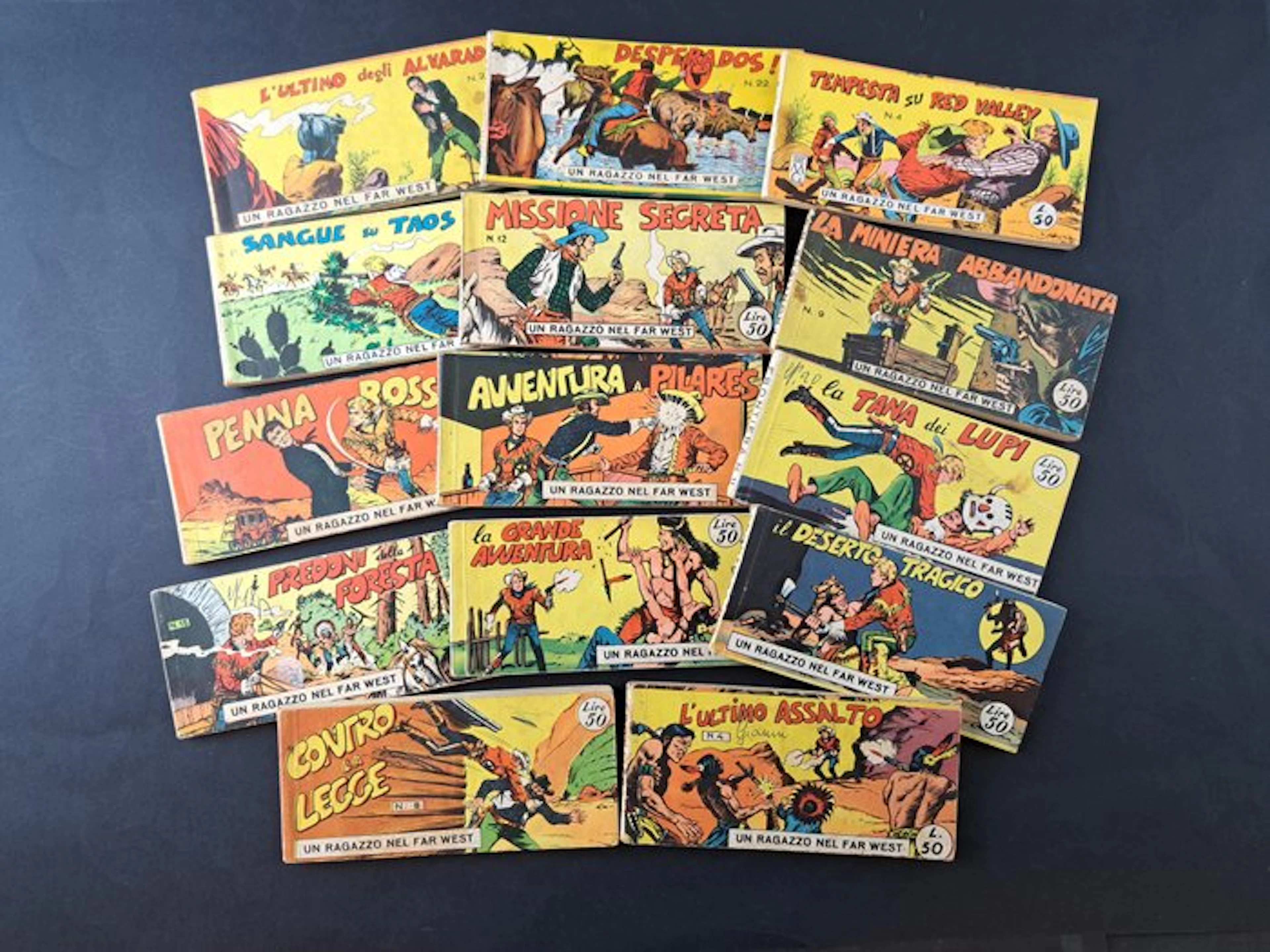 Un Ragazzo nel Far West Prima Serie e Altre - 14 Comic...