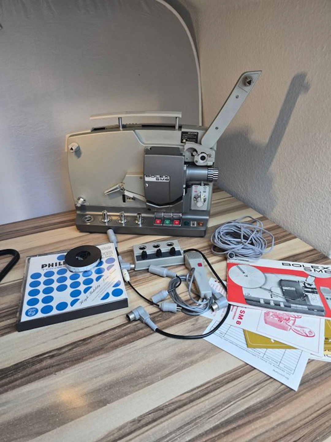Bolex SM8 Film projector