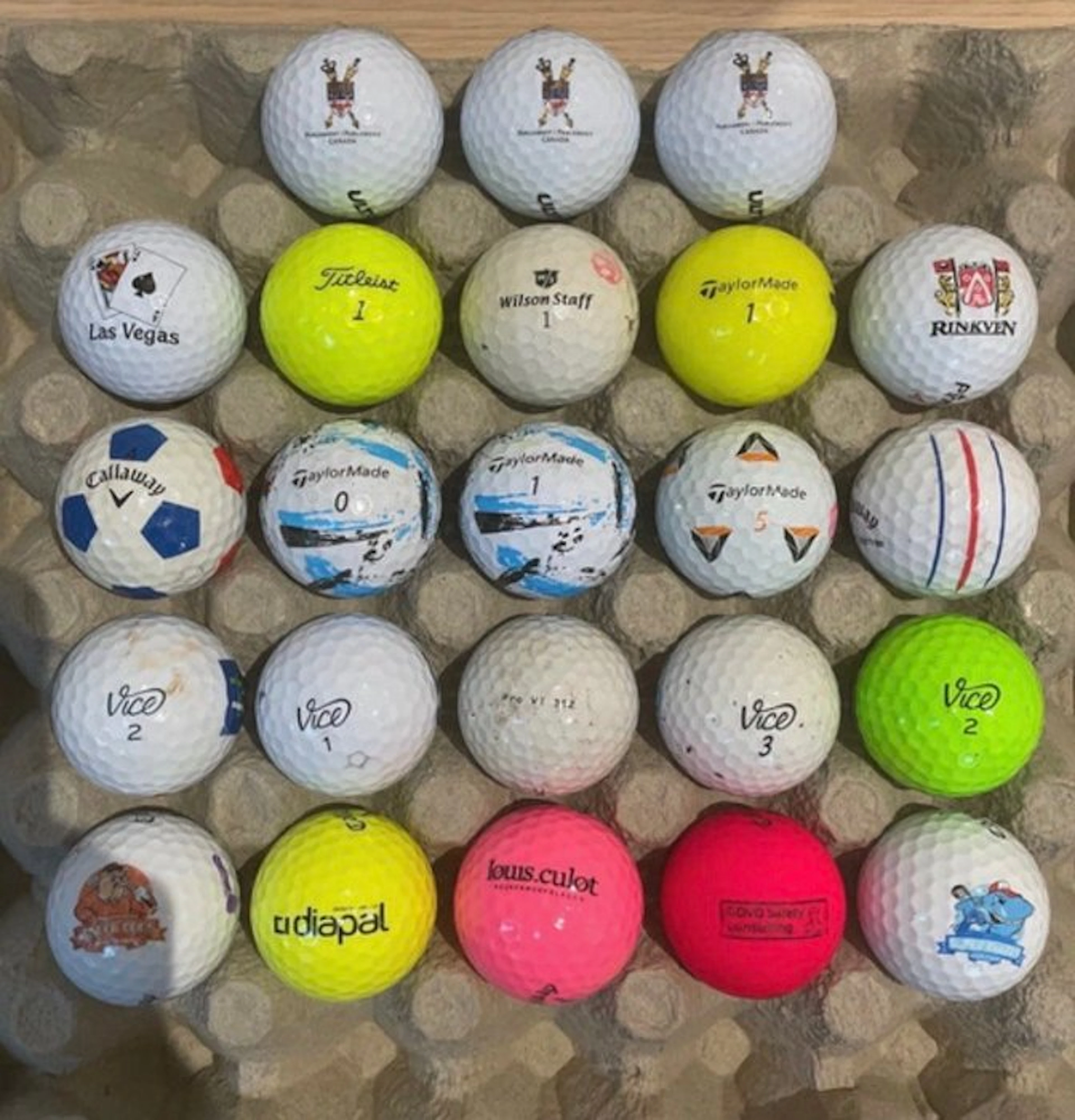 Golf balls