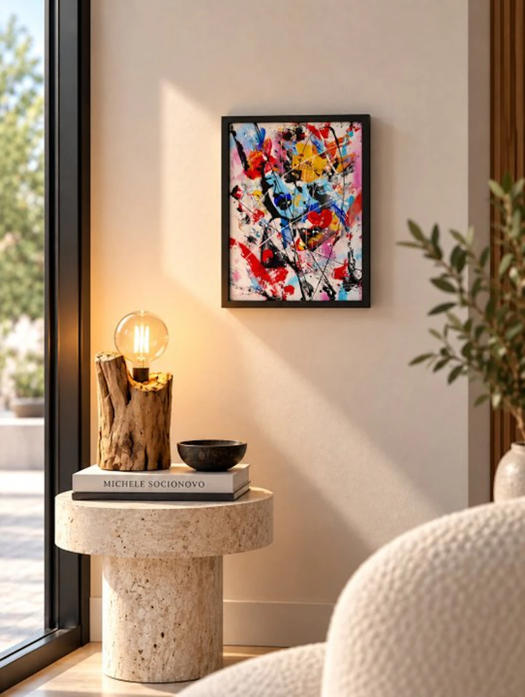 Michele Socionovo - Marilyn Basquiat Amour Abstrait limited edition