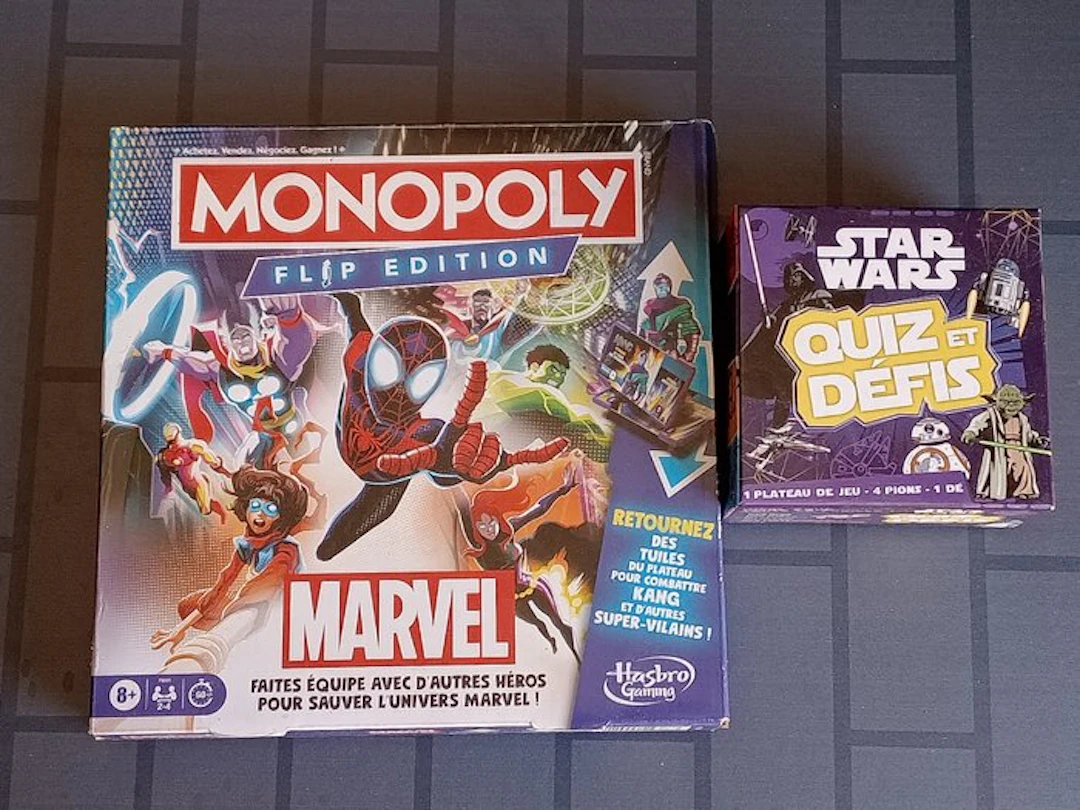 Star Wars - - Movie prop Two boxed board games shown...