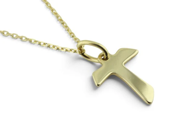 Necklace with pendant - 18 kt. Yellow gold