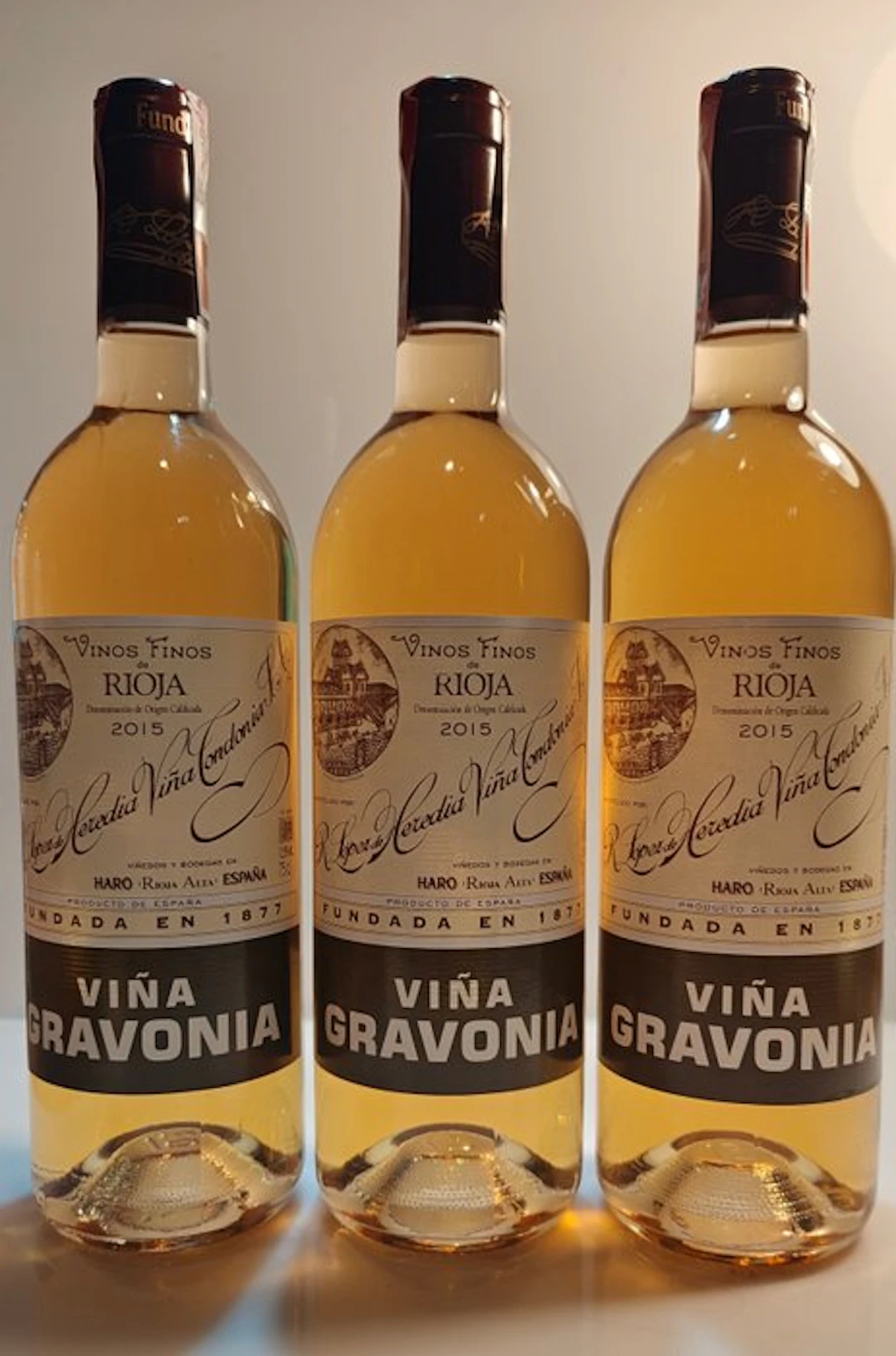 2015 R. López de Heredia, Viña Gravonia - Rioja Crianza - 3 Bottles (0.75L)