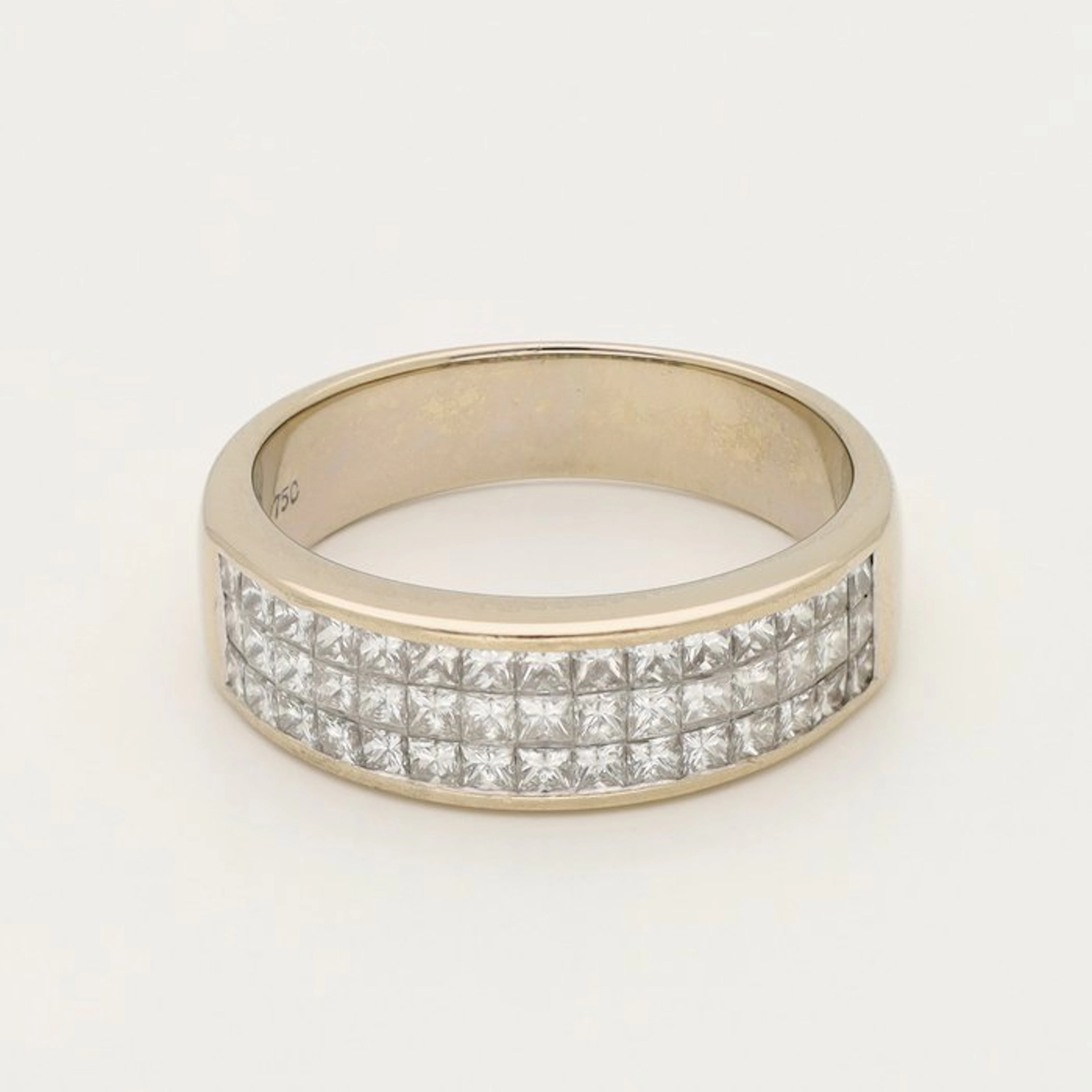 Ring - 18 kt. Yellow gold Diamond (Natural)