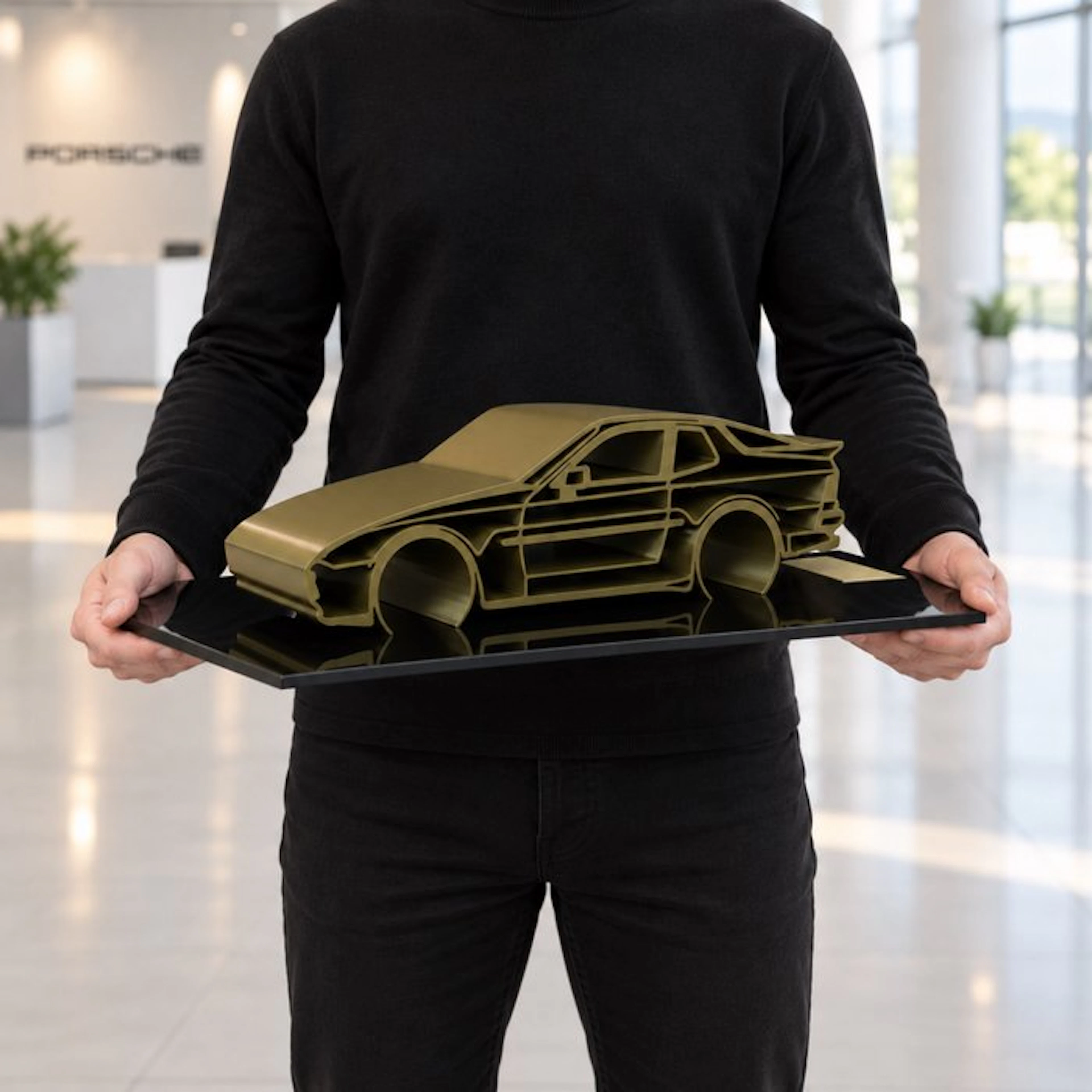 Porsche 944 Turbo "Bronze Edition" - 1/12 Scale - XXL Car...