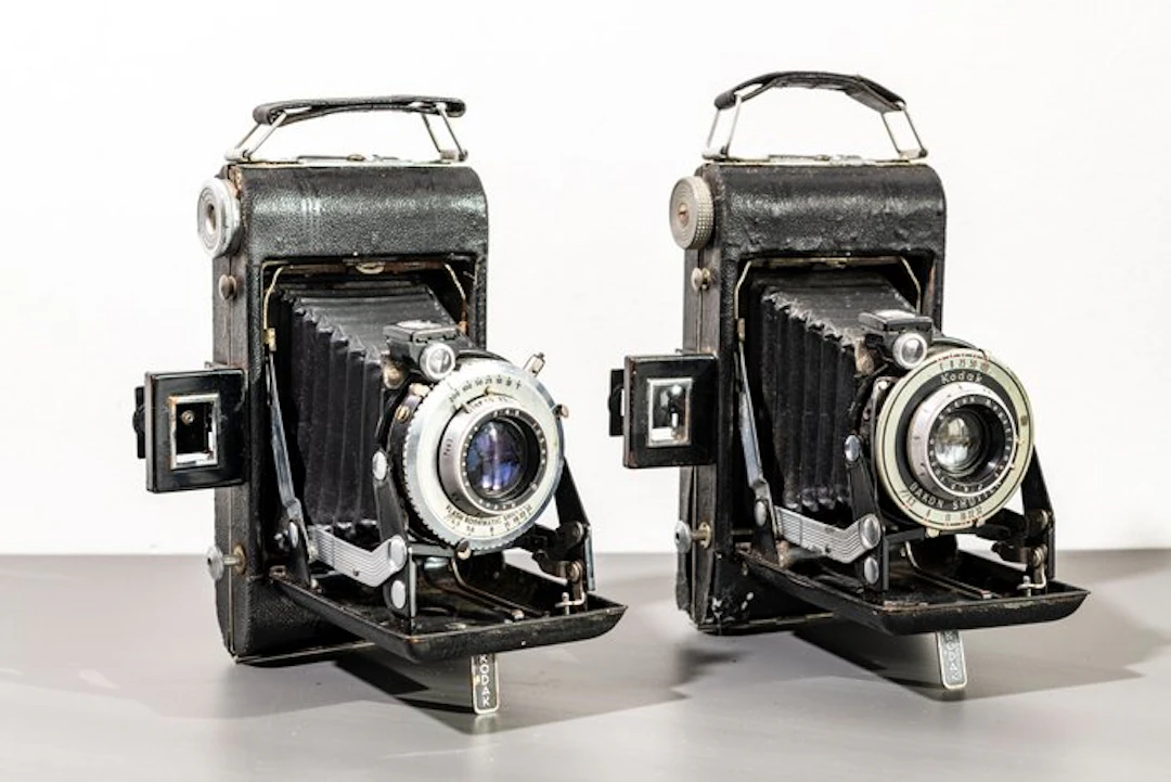 Kodak 2× Six-20 6x9 vouwcamera : Anastigmat + Kodon...