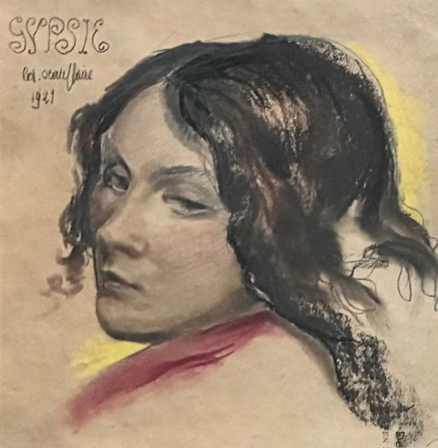 Edgar Scauflaire (1893–1960) - Gypsy