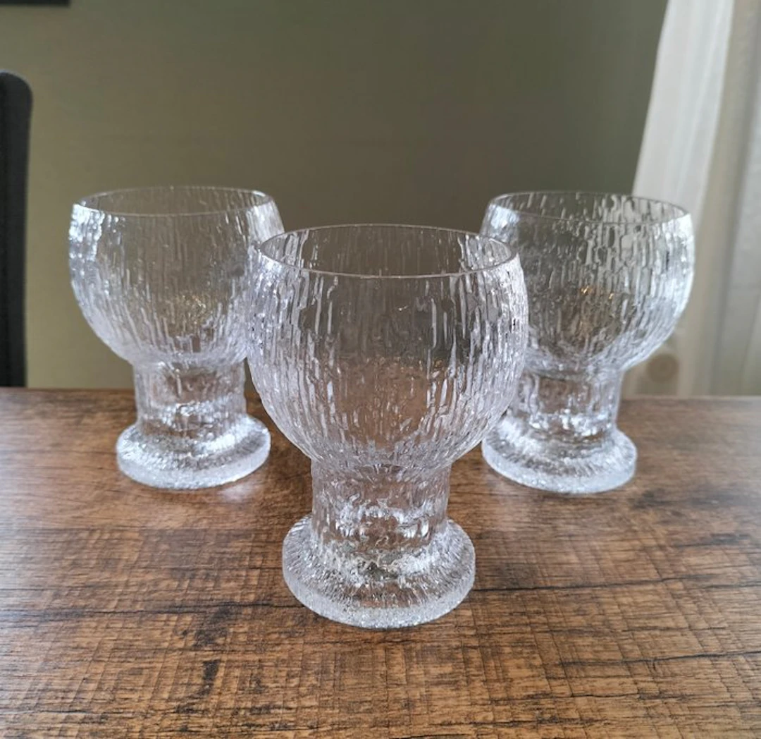 Iittala - Tapio Wirkkala - Drinking glass (3) - Glass - Kekkerit