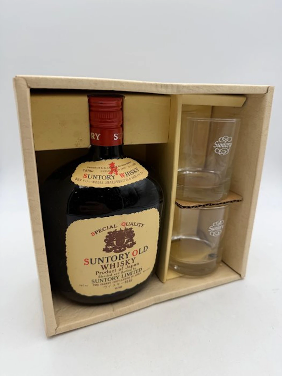 Suntory Old Special Quality with 2 glasses - 700ml