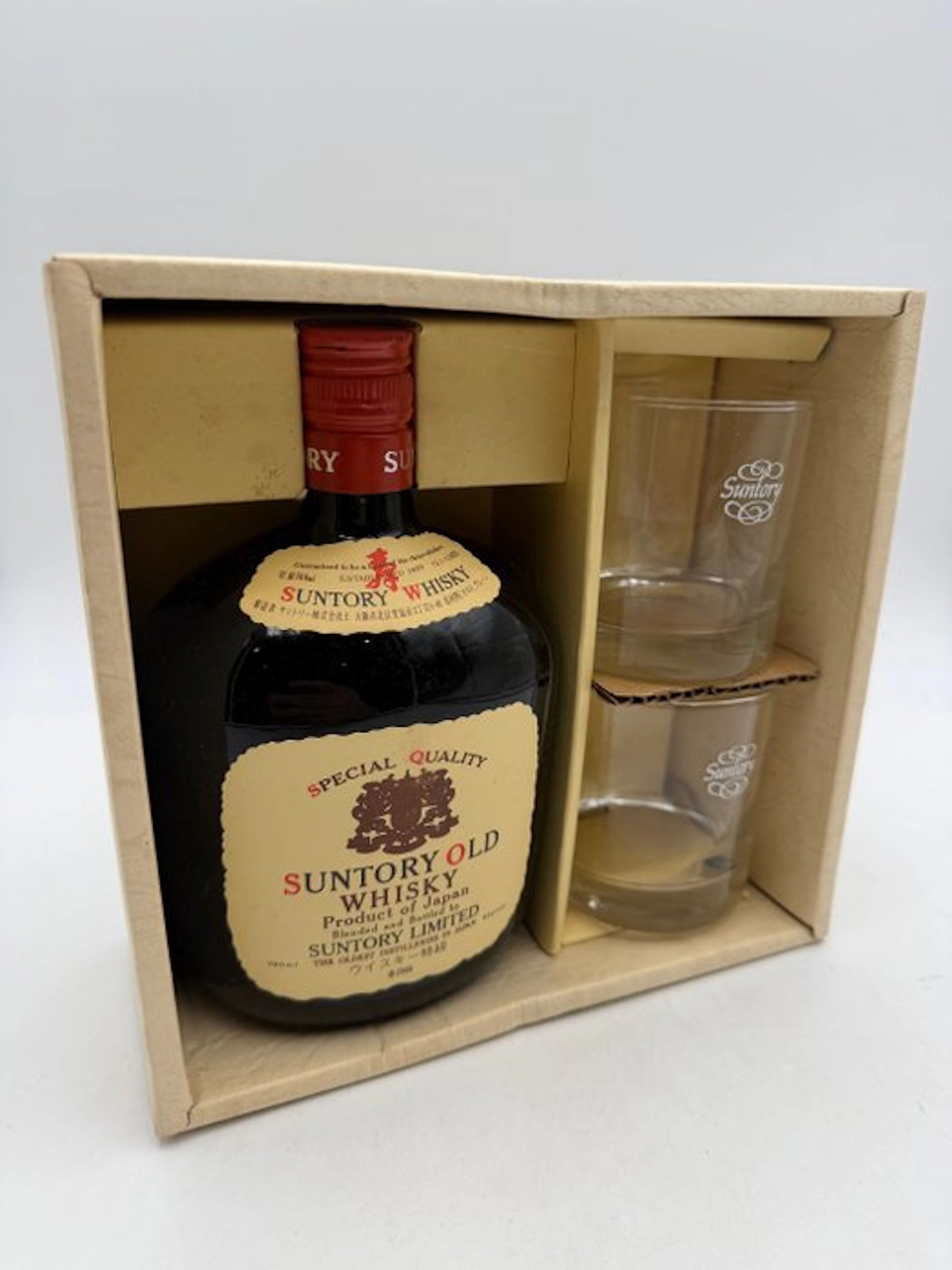 Suntory Old Special Quality with 2 glasses - 700ml