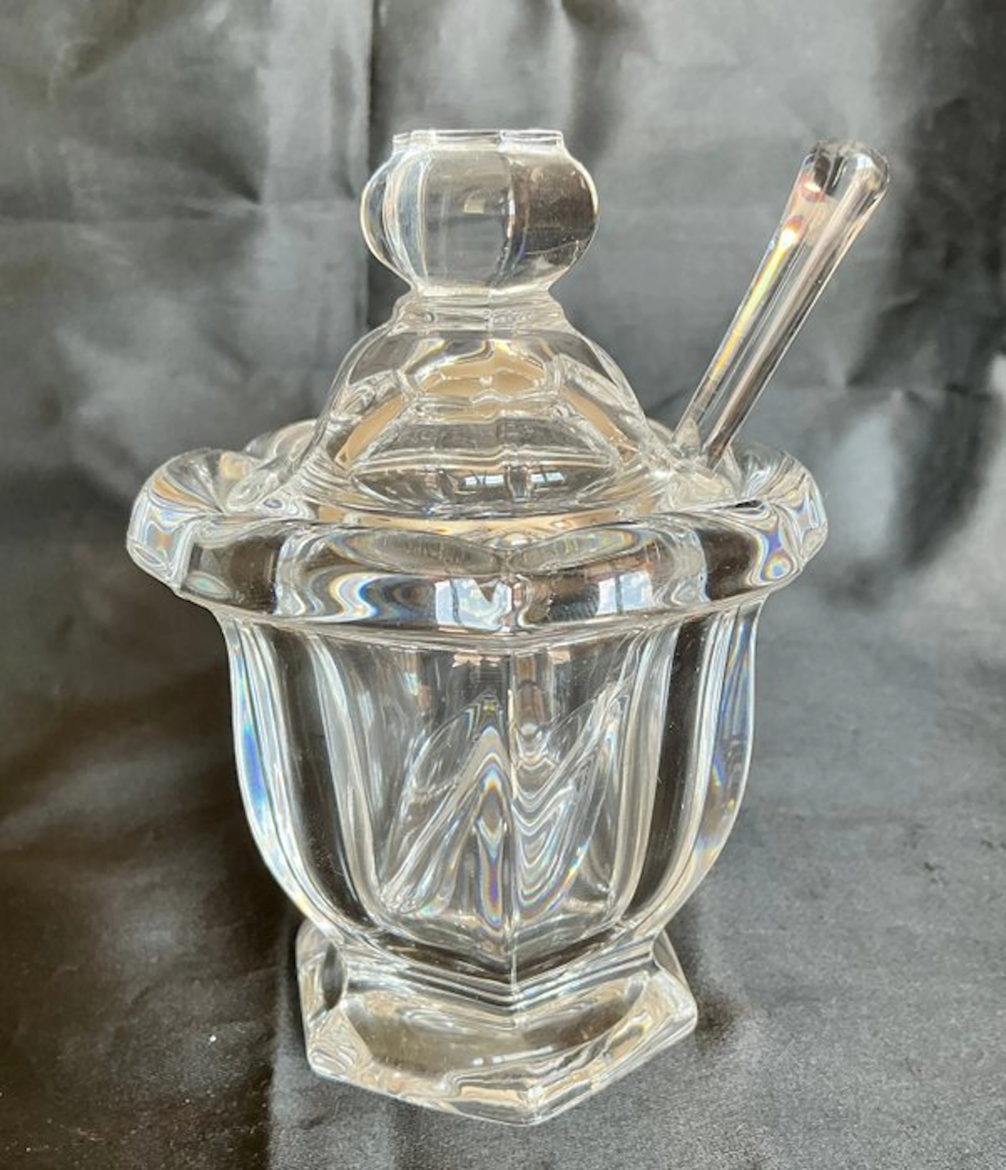 Baccarat - Sugar bowl - Crystal - Baccarat Harcourt