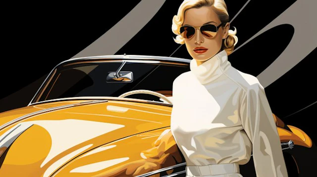 CREATIVE_HUB - VINTAGE YELLOW CAR feat LEMPICKA