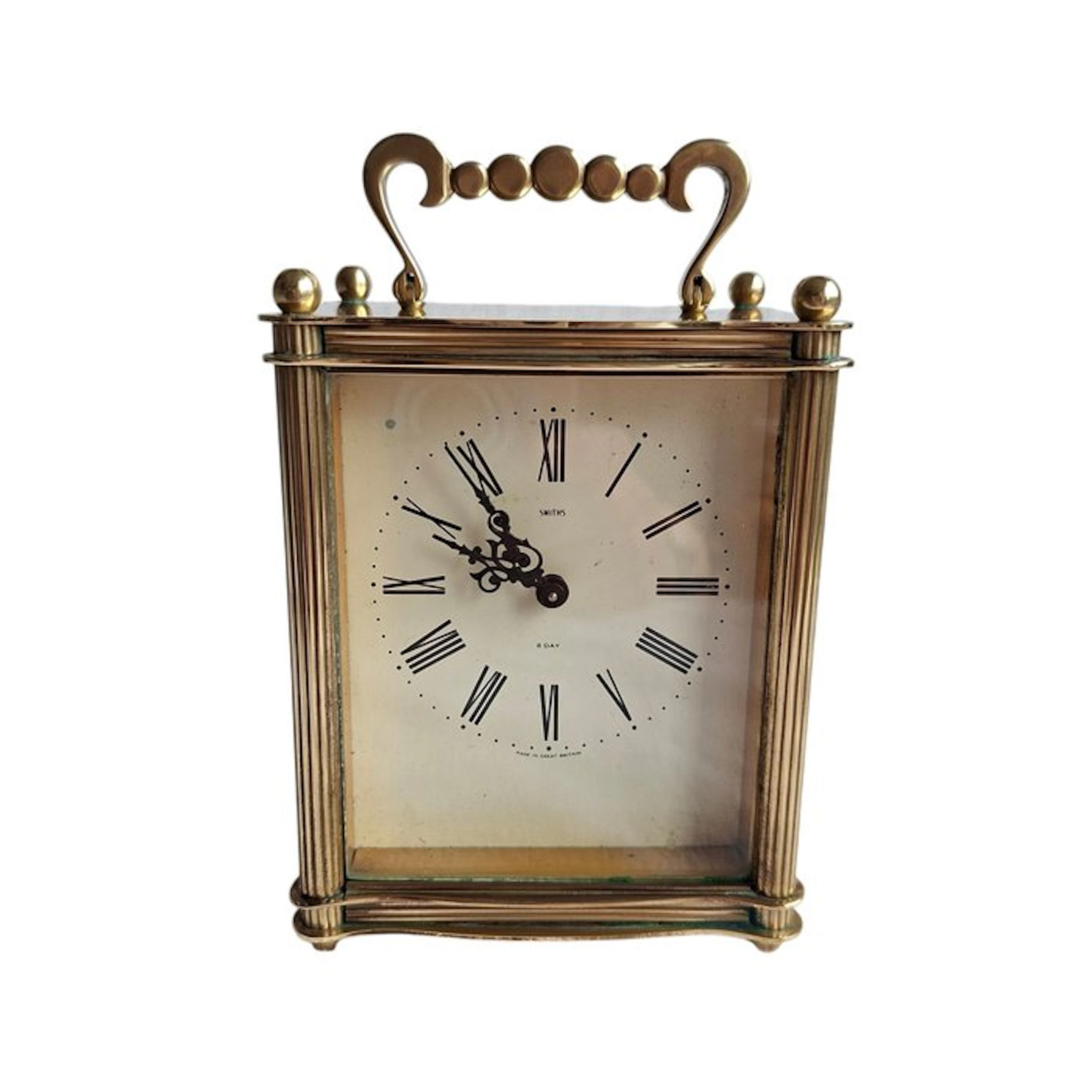 Carriage clock - Smiths - - Gilt brass - 1950-1960 - 8-Day Floating Balance