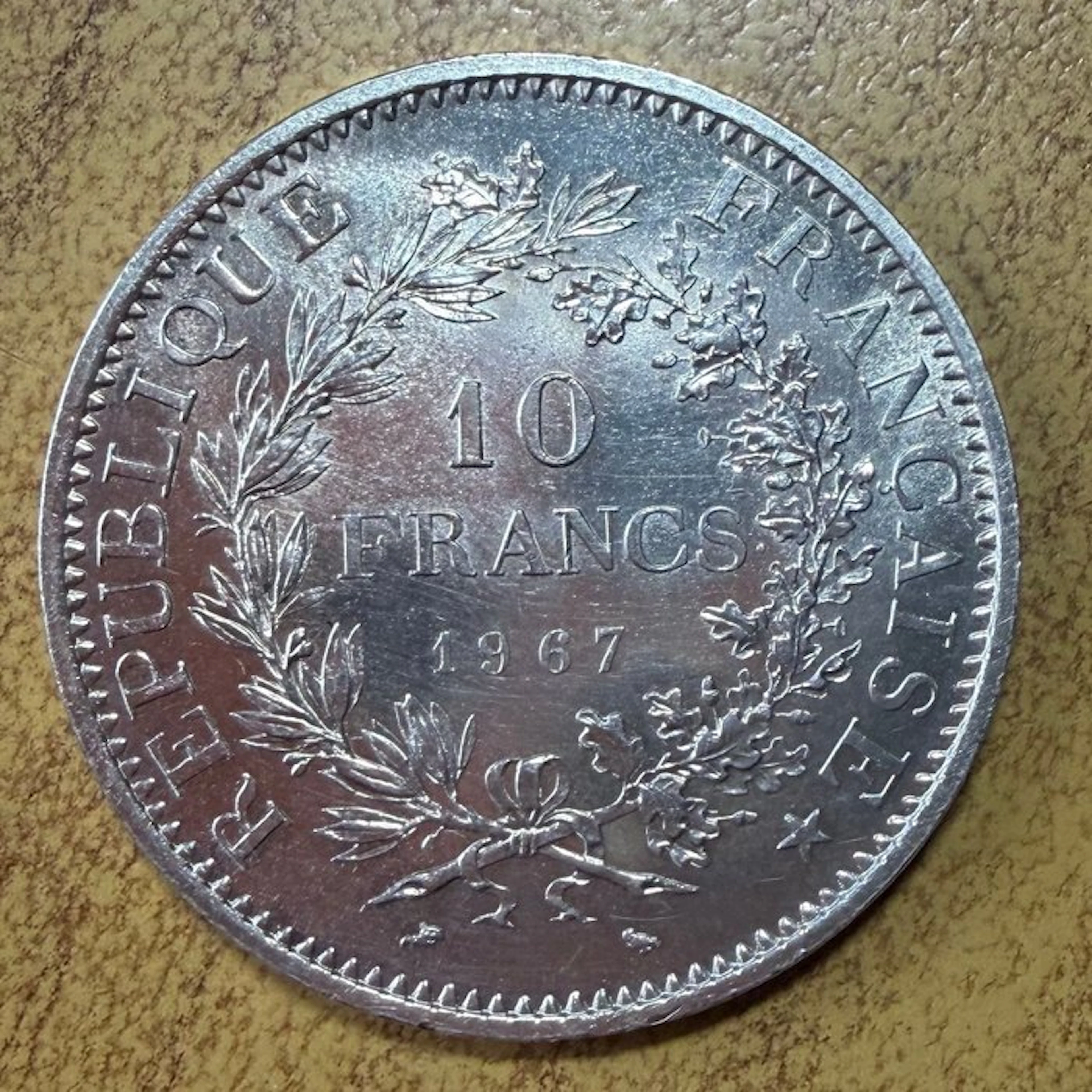 France. 10 Francs 1967 Hercule (No reserve price)