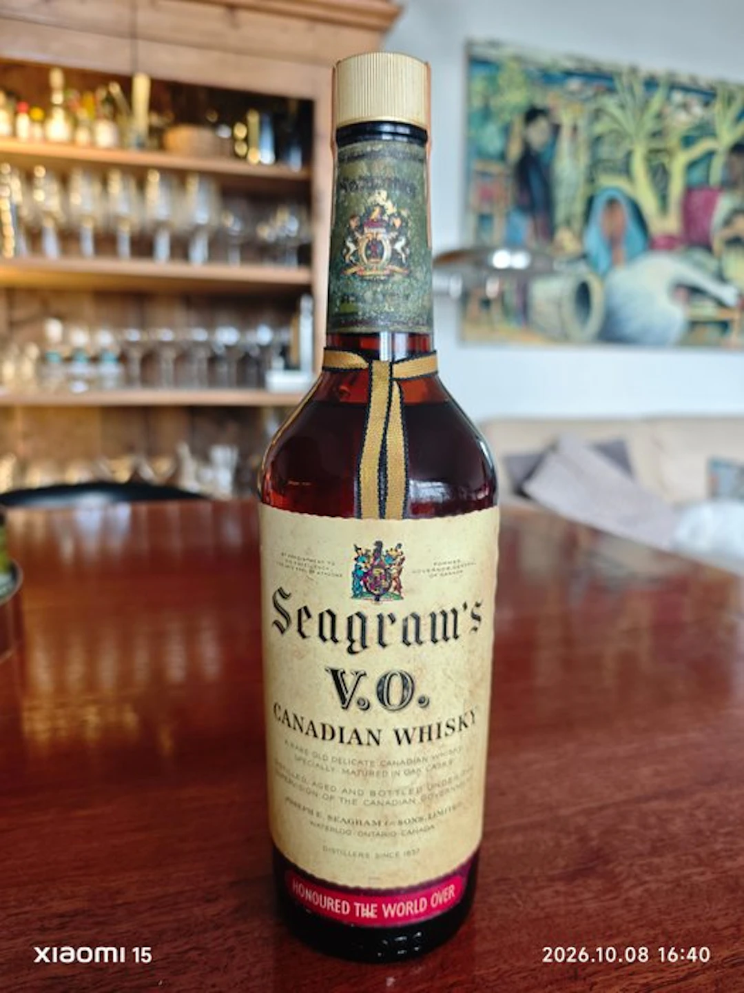 Seagram's 1961 V.O. - b. 1960s - 750ml