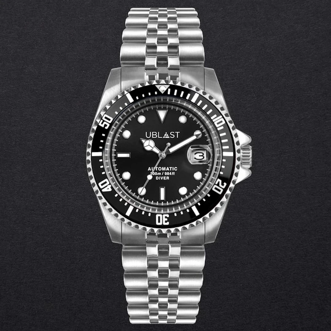 Ublast - Diver 30 ATM - UB3D4411BK - Jubilee Straps - Men - 2026