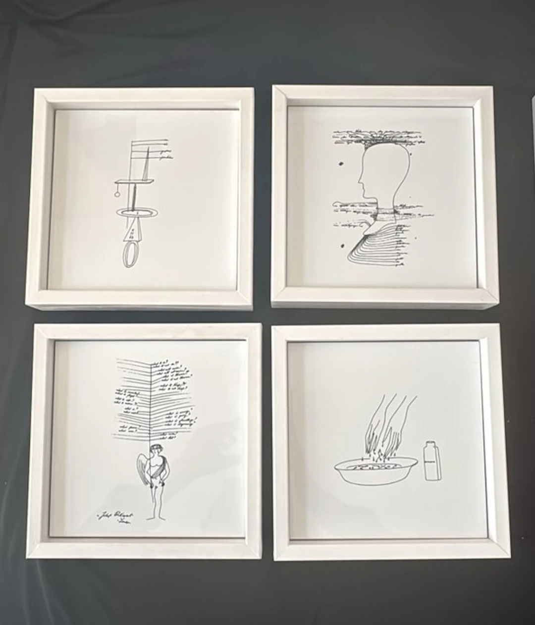 Tile (4) - After Gio Ponti - Centolettere - 1990-2000