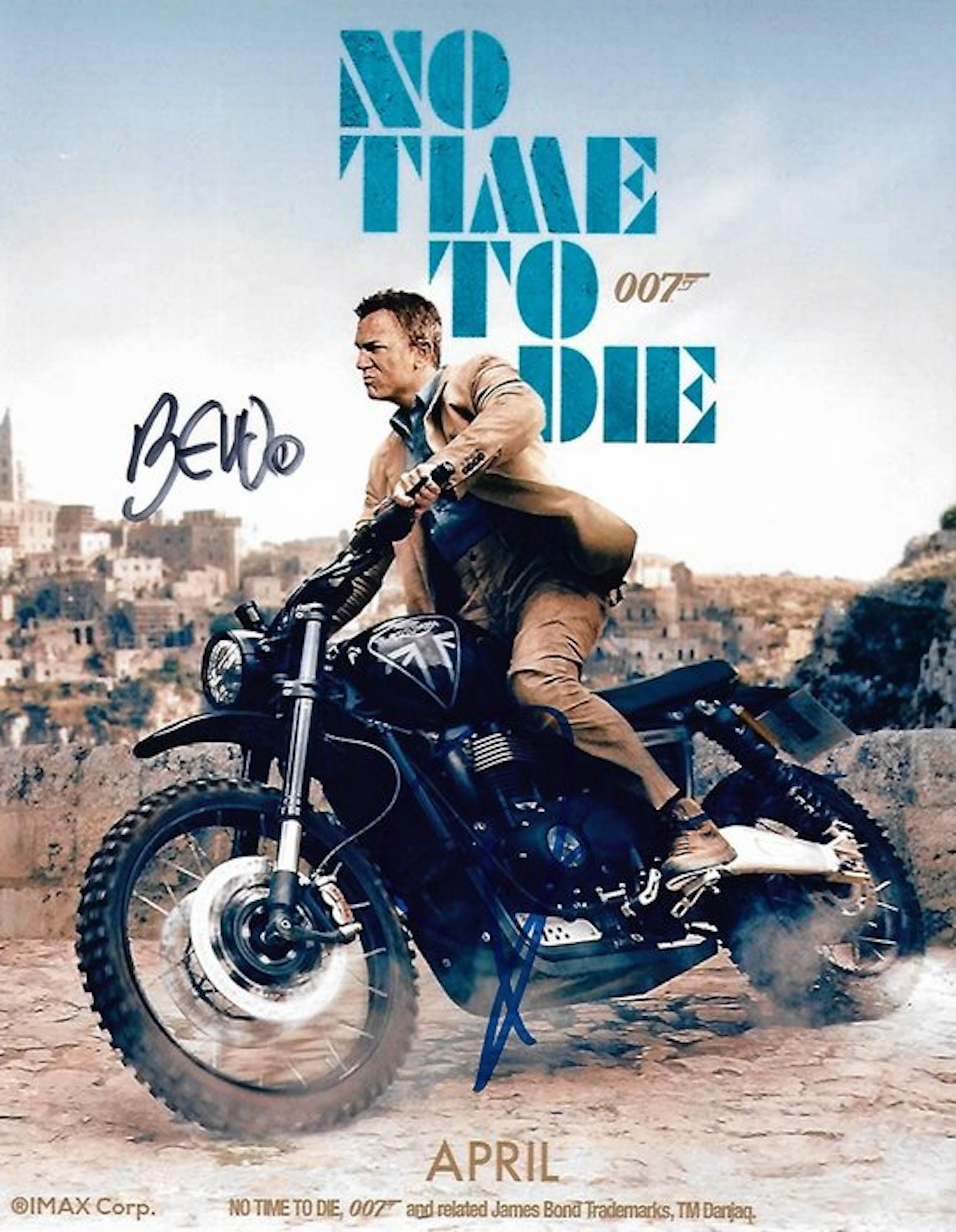 James Bond 007 - Daniel Craig and Dali Benssalah as...