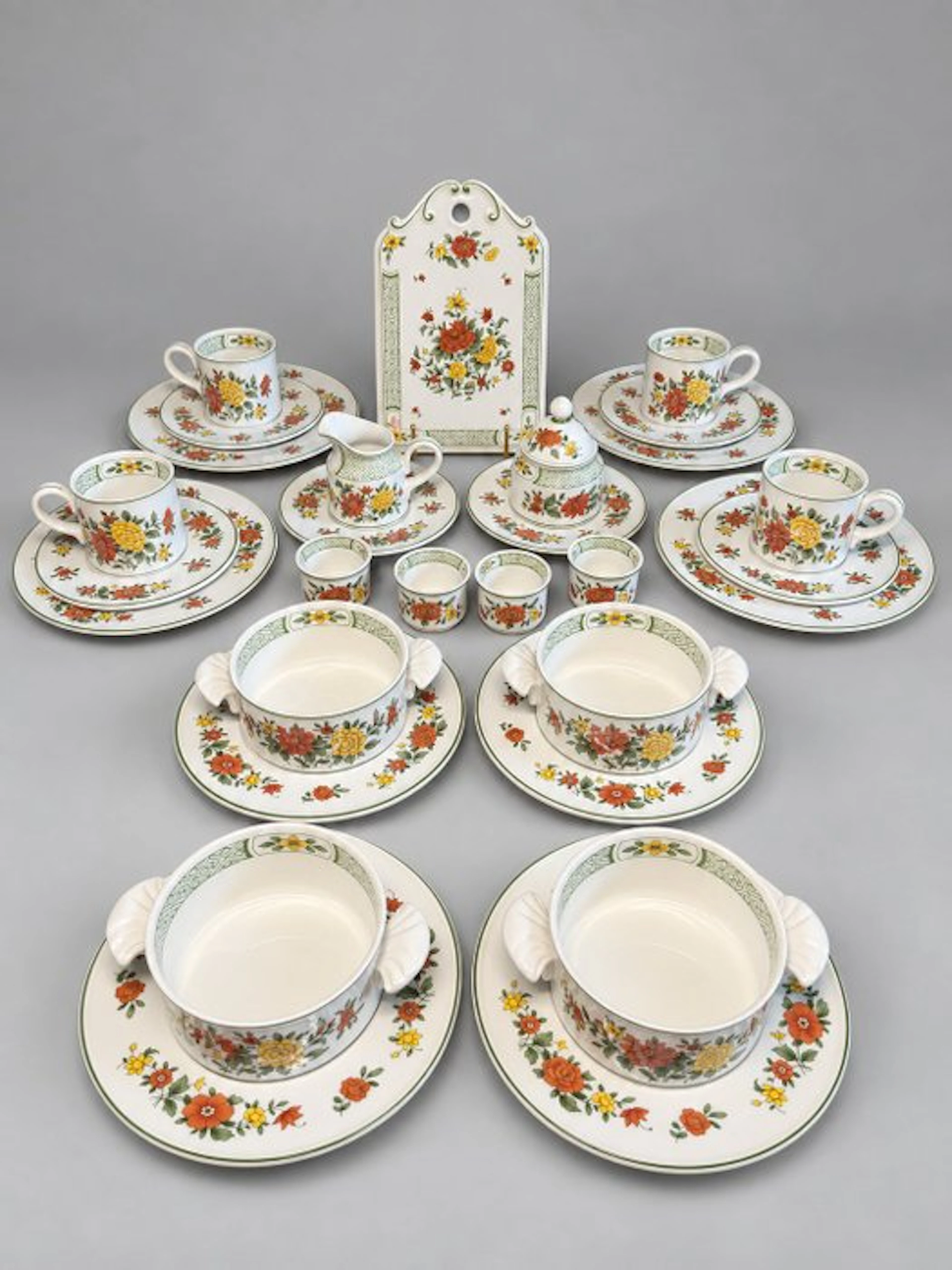 Villeroy & Boch - Breakfast set (29) - Vitro-Porcelain - Summerday