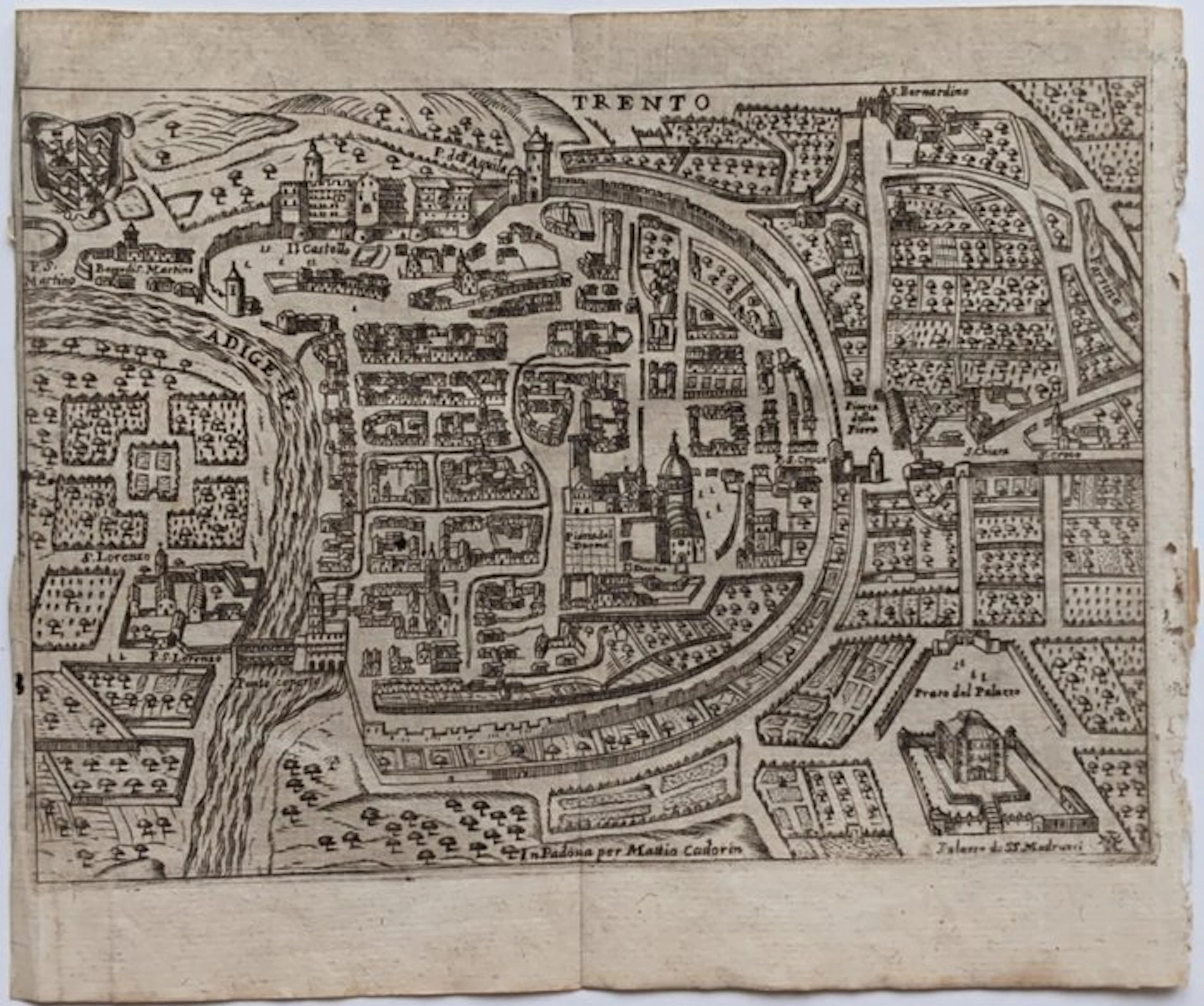 Italy - Trento; Francesco Scoto (1548/ 1622)
