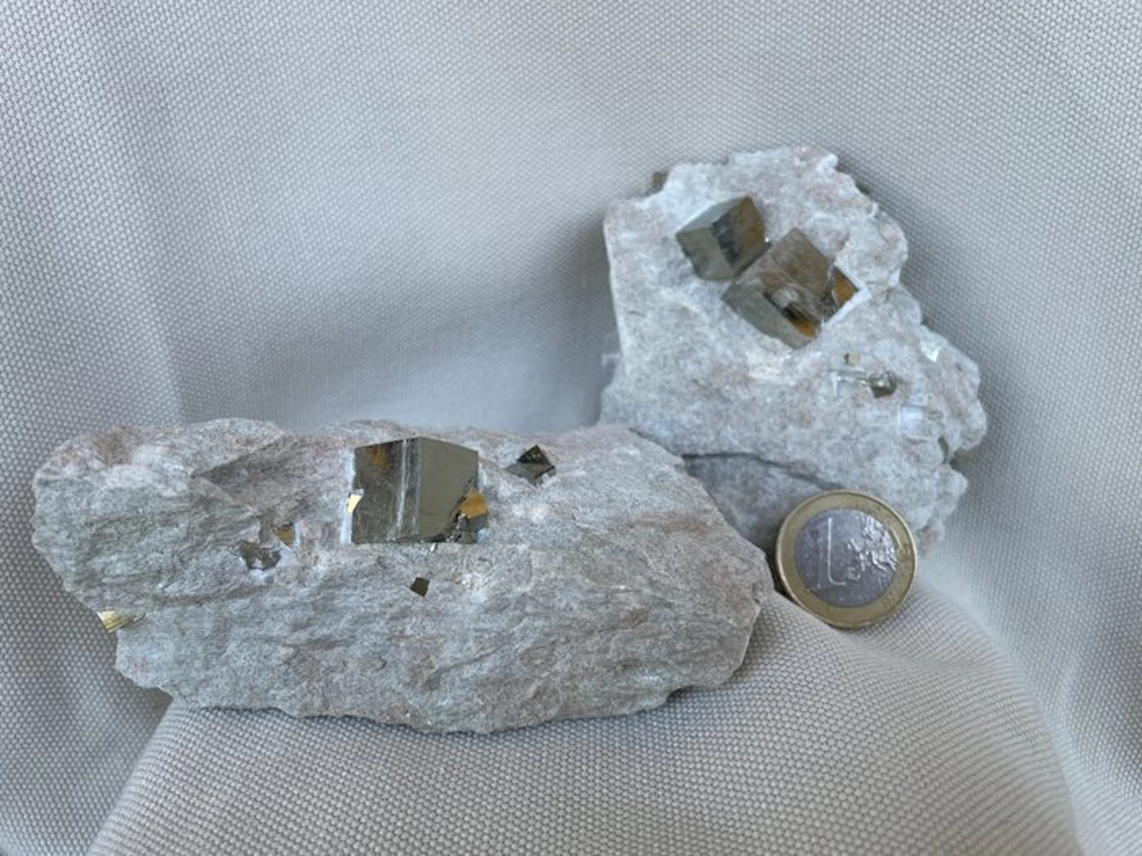 Navajun Pyrites Combo Crystals on matrix- 498 g - (2)
