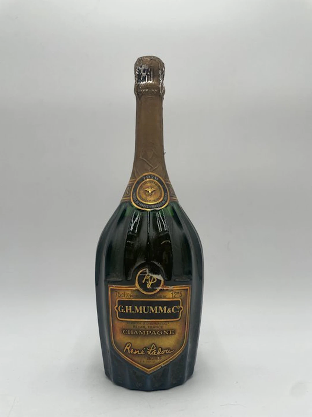 1979 G.H.MUMM&Co, René Lalou - Champagne Brut - 1 Bottle (0.75L)