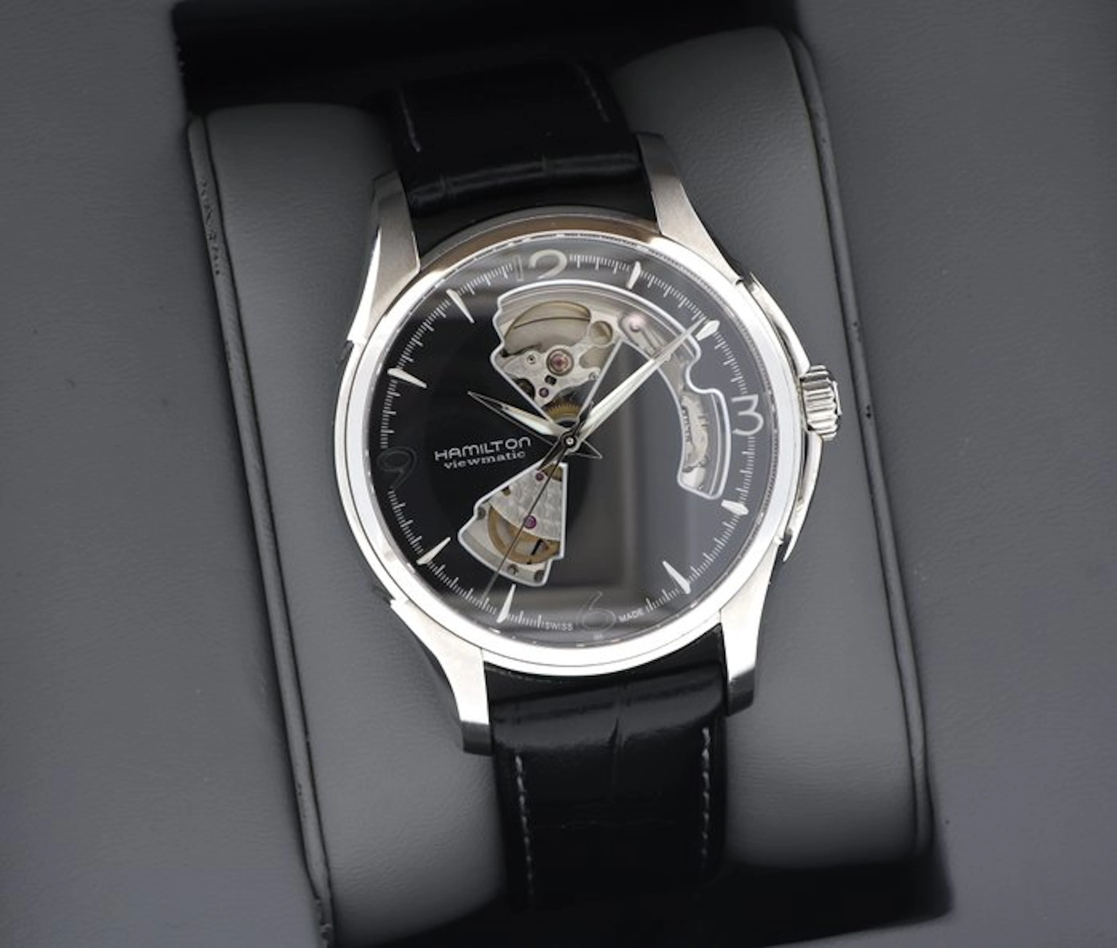 Hamilton - Jazzmaster Open Heart Automatic - No reserve...