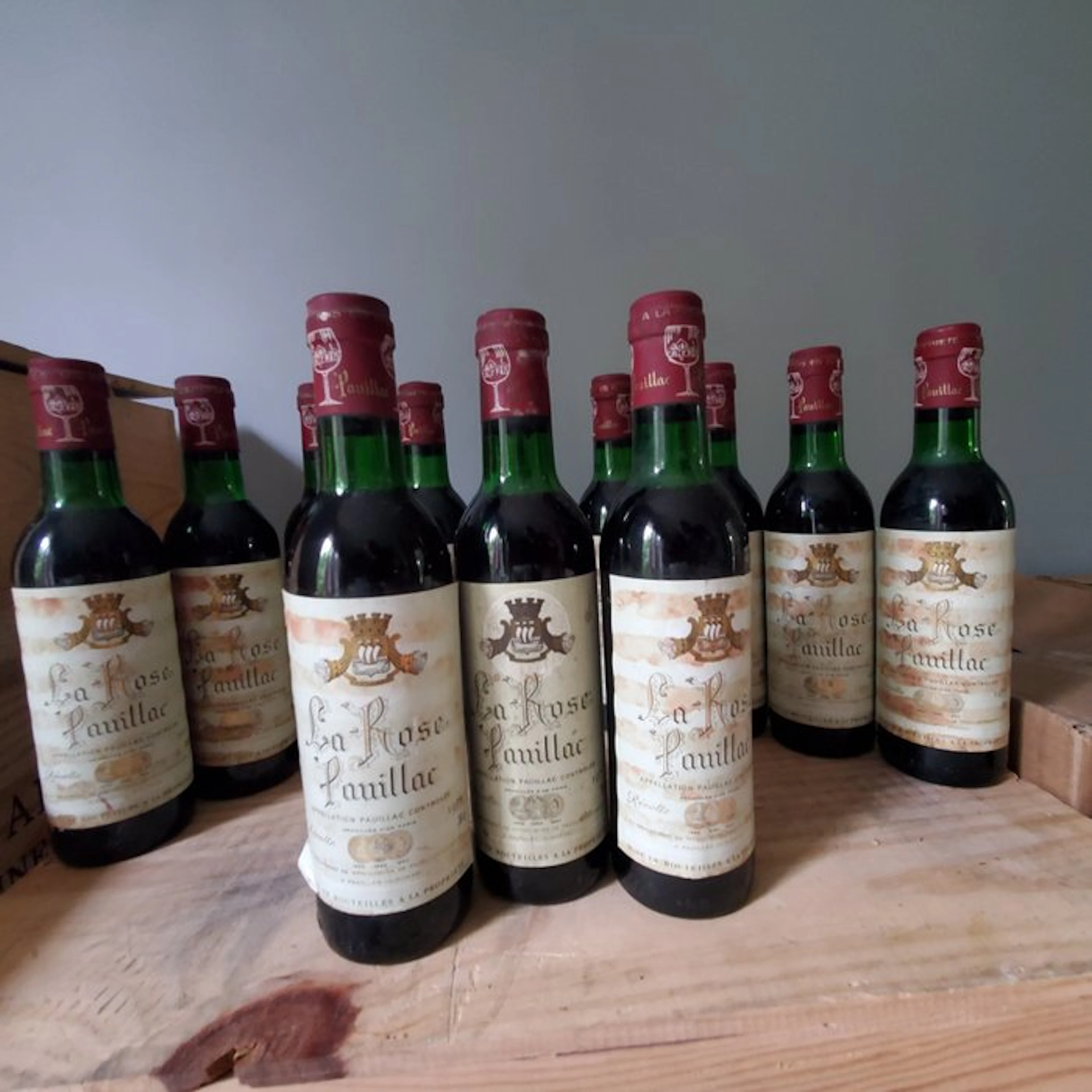 1975 Chateau La Rose Pauillac - Pauillac - 12 Half Bottles (0.35L)