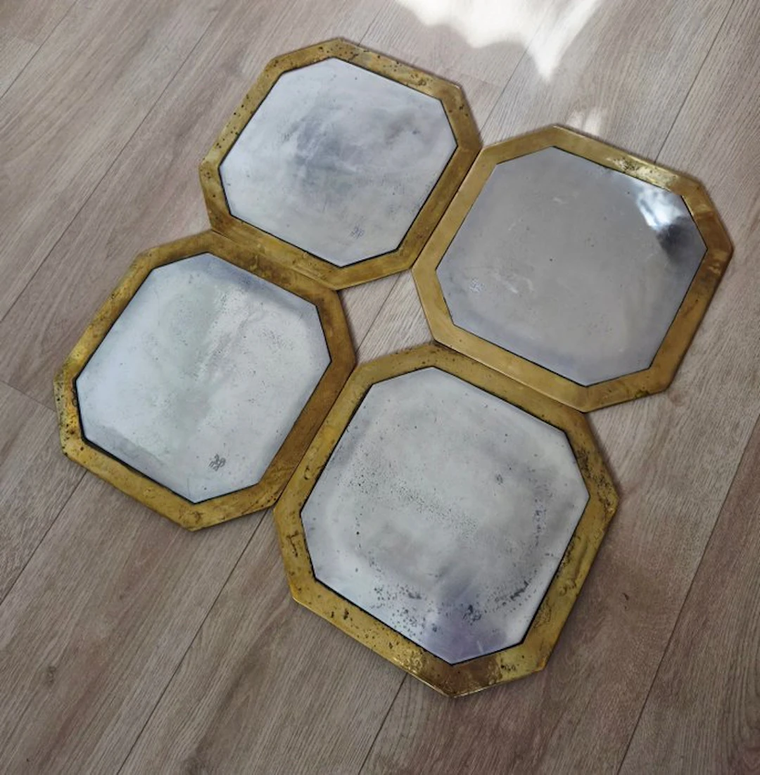 david marschal - Plate (4) - Aluminium, Bronze - David Marschal 30 x 30