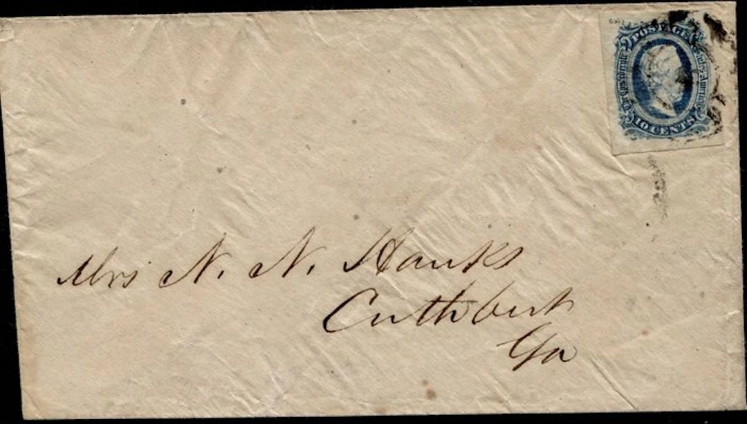 United States - Confederate States 10-cent stamp (Jefferson Davis)