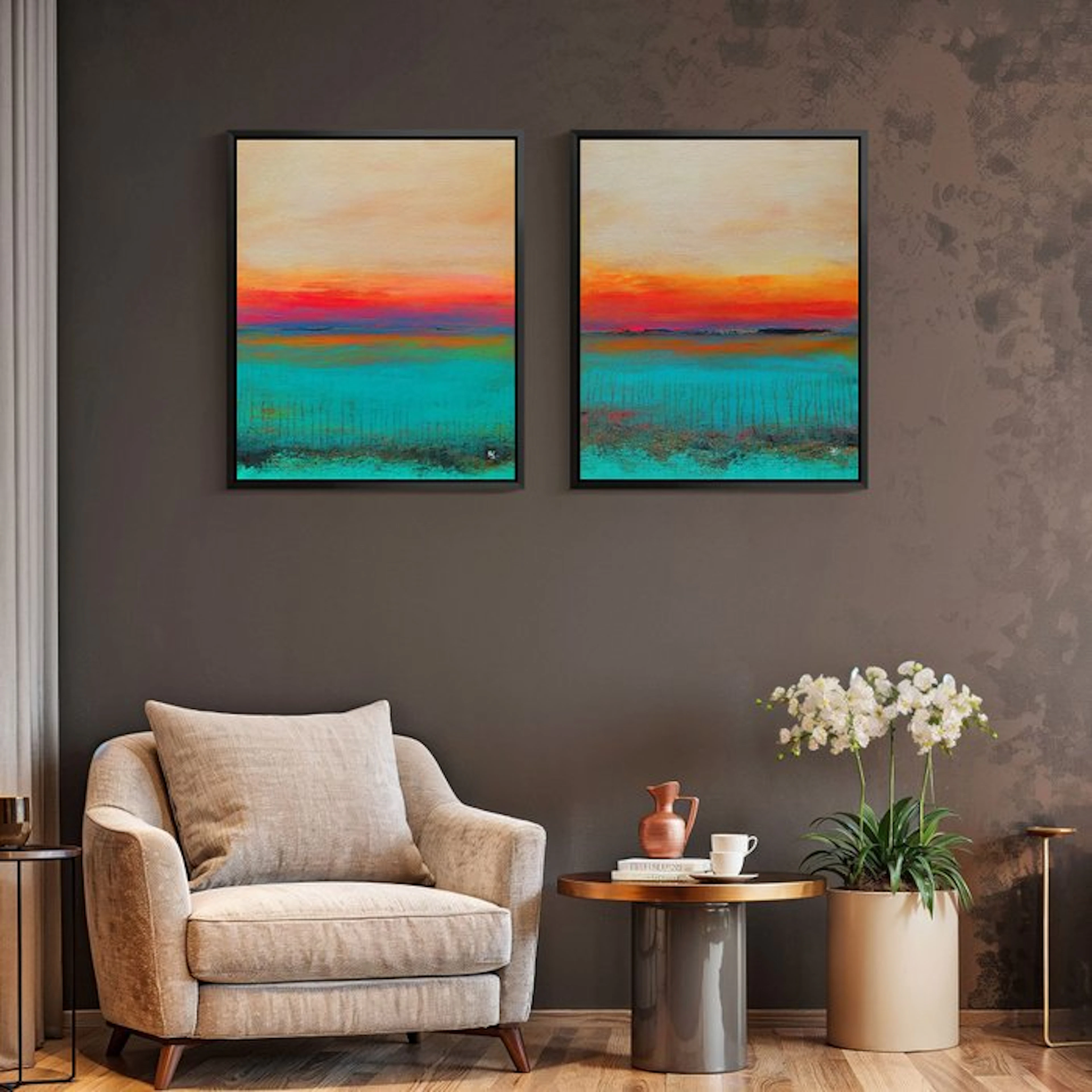 Noelia Correa Art - NAGOPU . Horizonte Coral