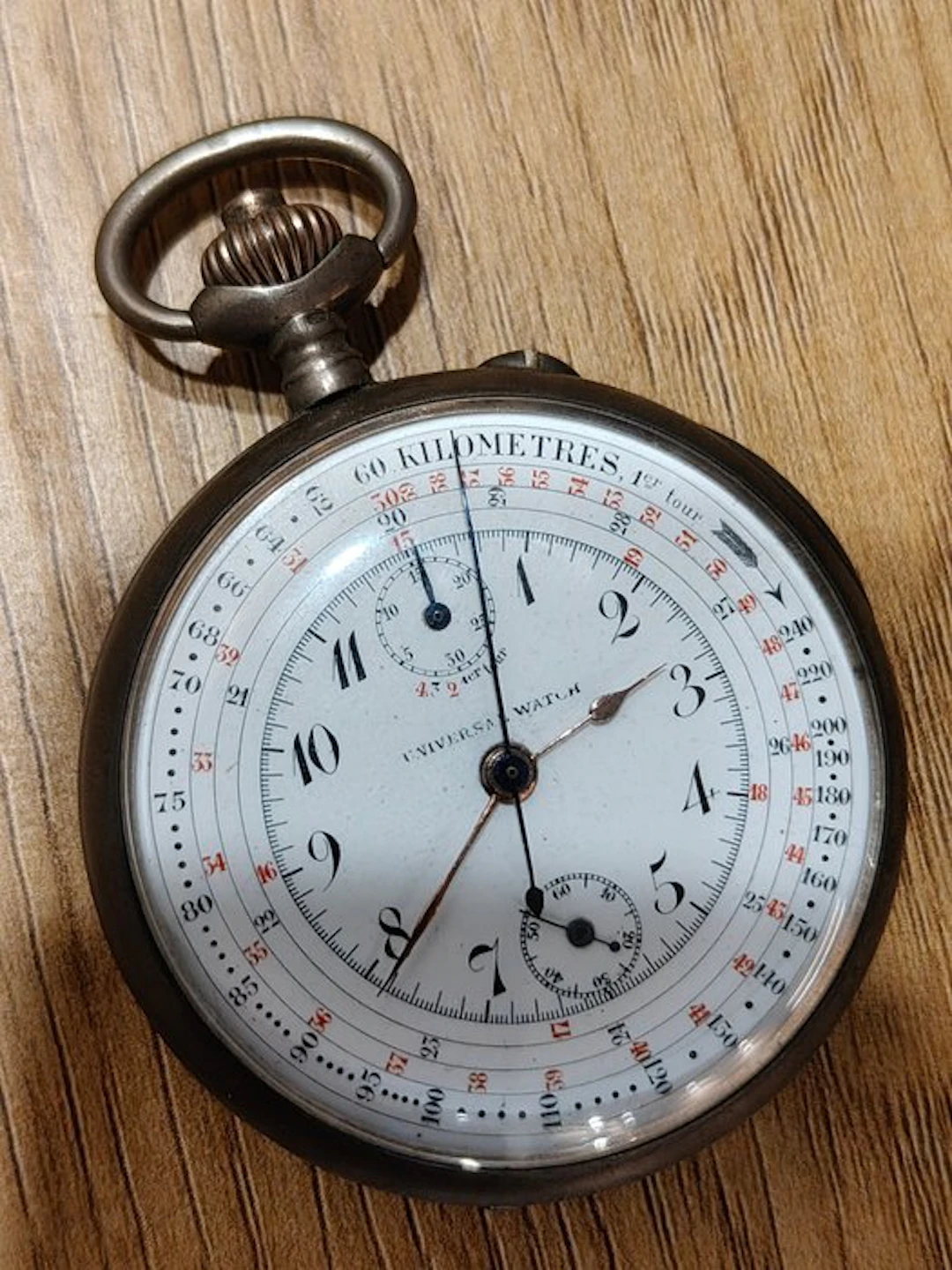 Universal Watch - Cronografo Monopulsante da Tasca "19...