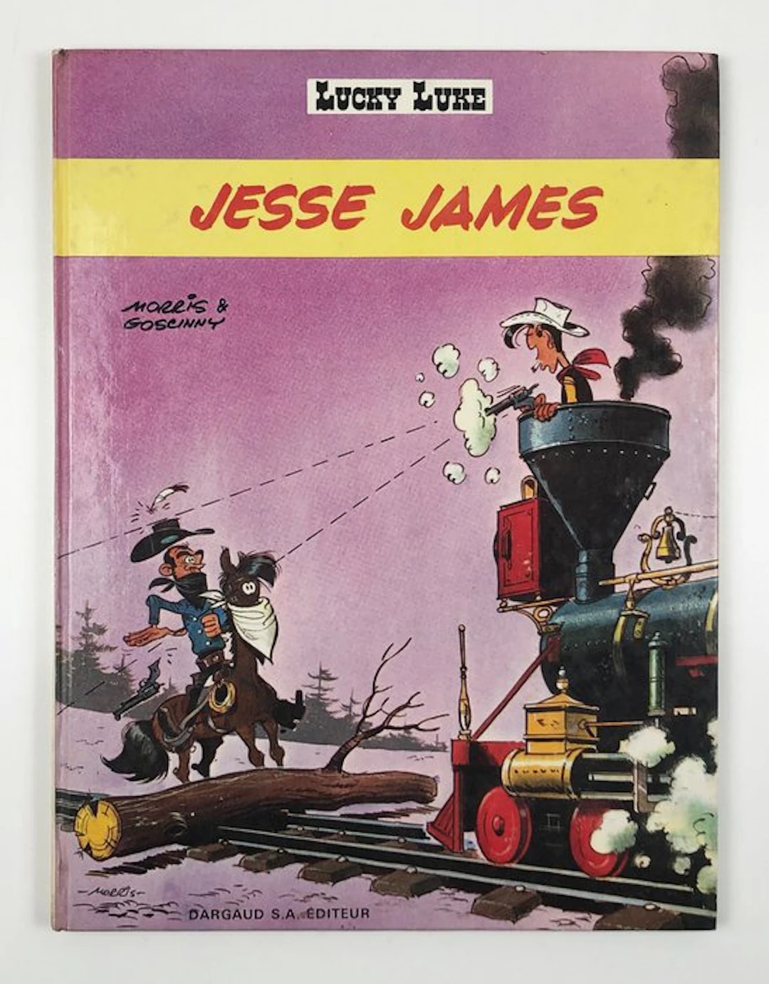 Lucky Luke T35 - Jesse James - C - 1 Album - First edition - 1969